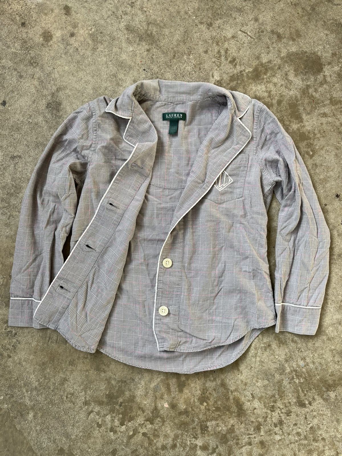 Lauren Ralph Lauren Lauren Ralph Lauren Calm Plaid Button Up Big Buttons Size S / US 4 / IT 40 - 5 Thumbnail