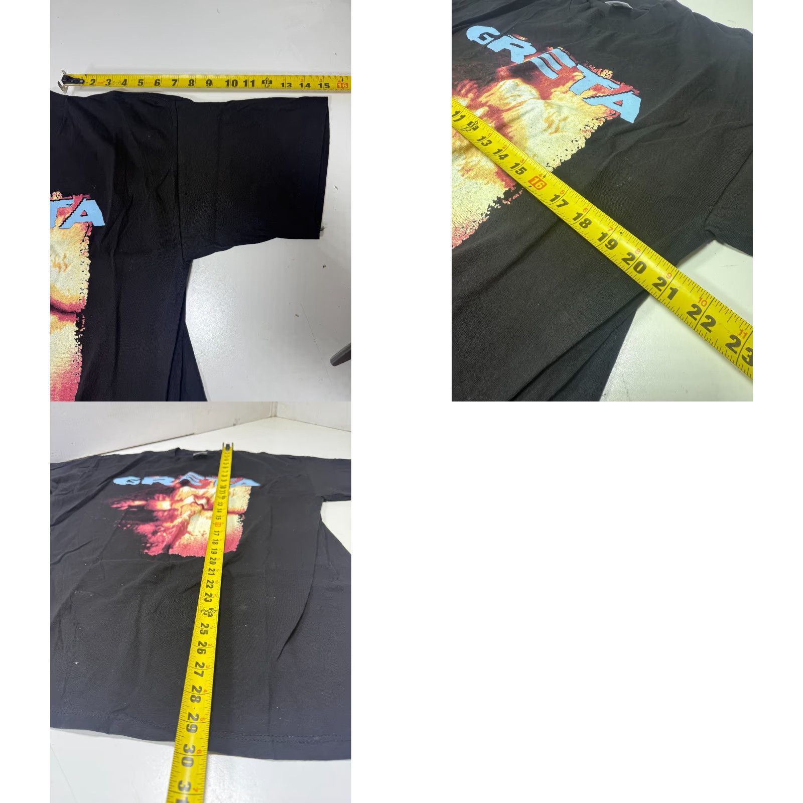 Vintage VINTAGE Greta – Love Is Dead Promo T-Shirt Unisex XL Black 1990s 1993 Tour Concert Music Retro Hardcore Punk Merch EM Mercury Re Clothing Size US XL / EU 56 / 4 - 8 Thumbnail