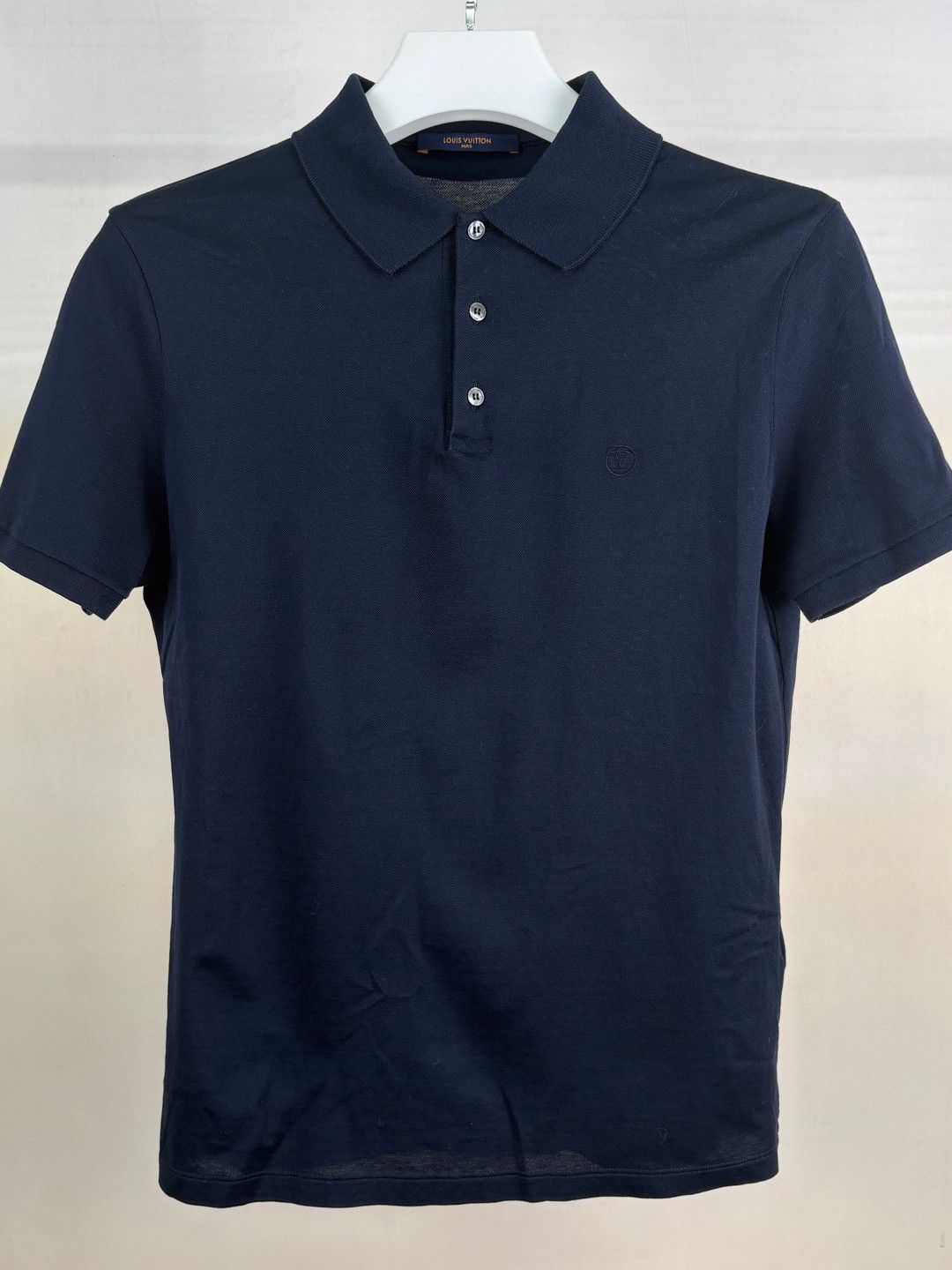 Louis Vuitton Louis Vuitton Logo Embroidery Polo Shirt Size M Size US M / EU 48-50 / 2 - 1 Thumbnail