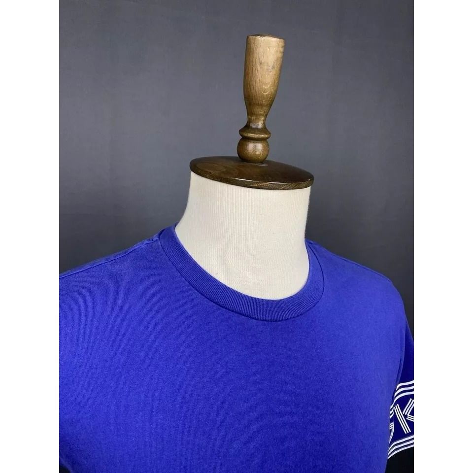 Kenzo Kenzo Big Logo Men's Blue Sleeve Logo T-Shirt Size M Size US M / EU 48-50 / 2 - 4 Thumbnail