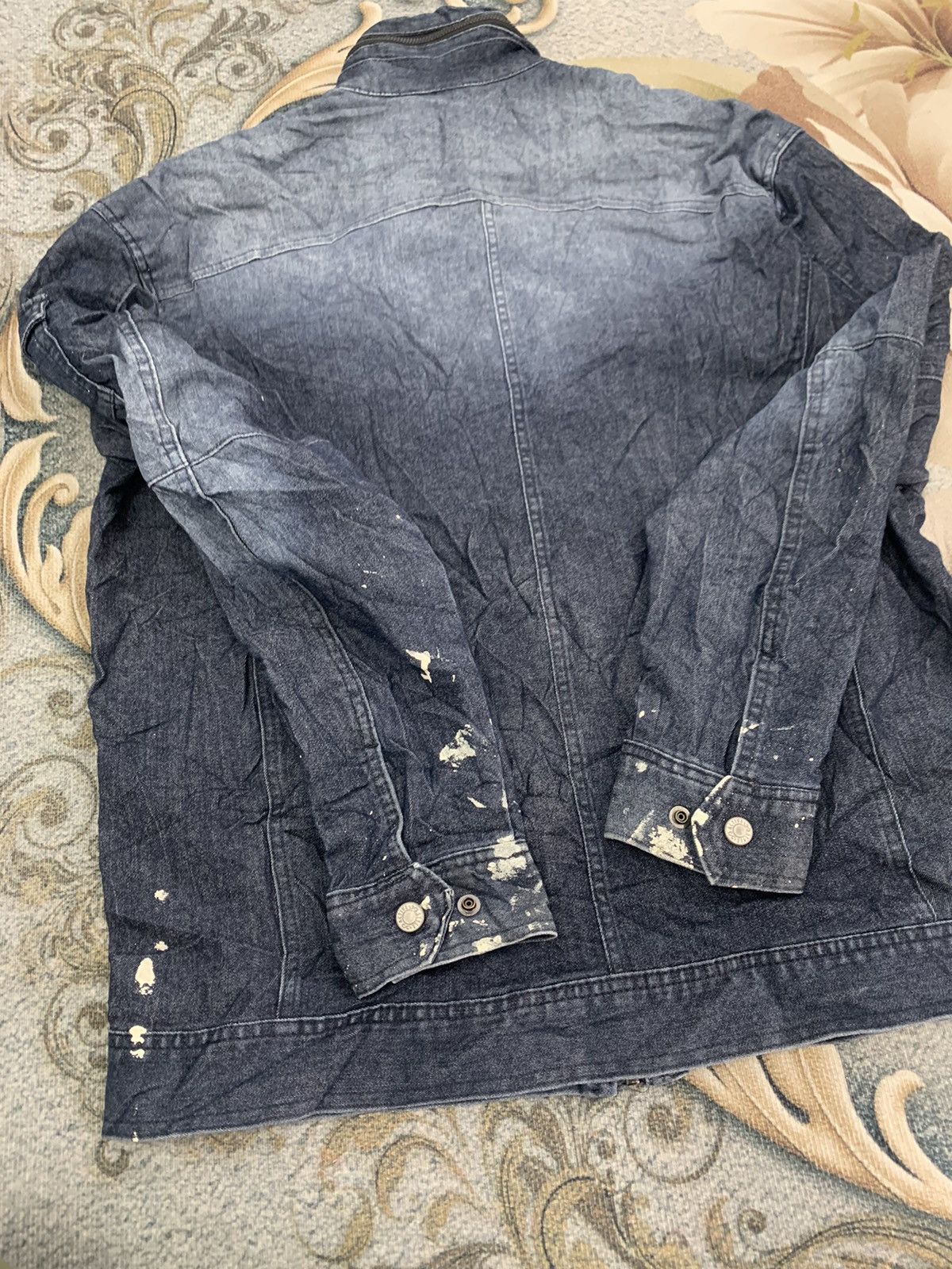 Japanese Brand Z-Dragon Hybrid Jacket With Splash Painted Size US L / EU 52-54 / 3 - 5 Thumbnail