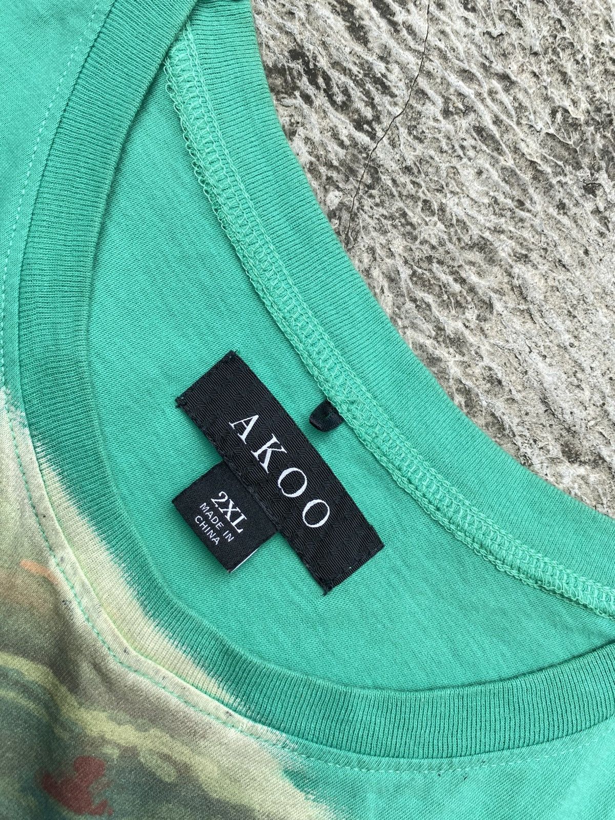 AKOO Vintage AKOO Freedom Embroidered Tshirt Size US XL / EU 56 / 4 - 8 Thumbnail