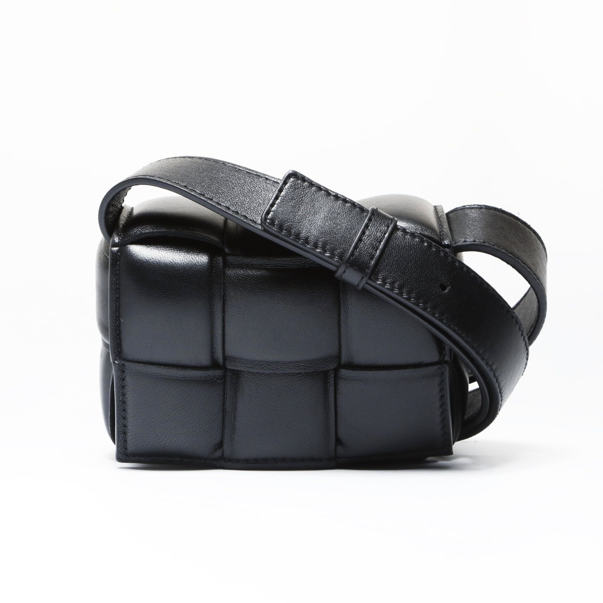 Bottega Veneta Bottega Veneta Padded Candy Cassette Shoulder Bag, Black, WS26962 Size ONE SIZE - 1 Thumbnail