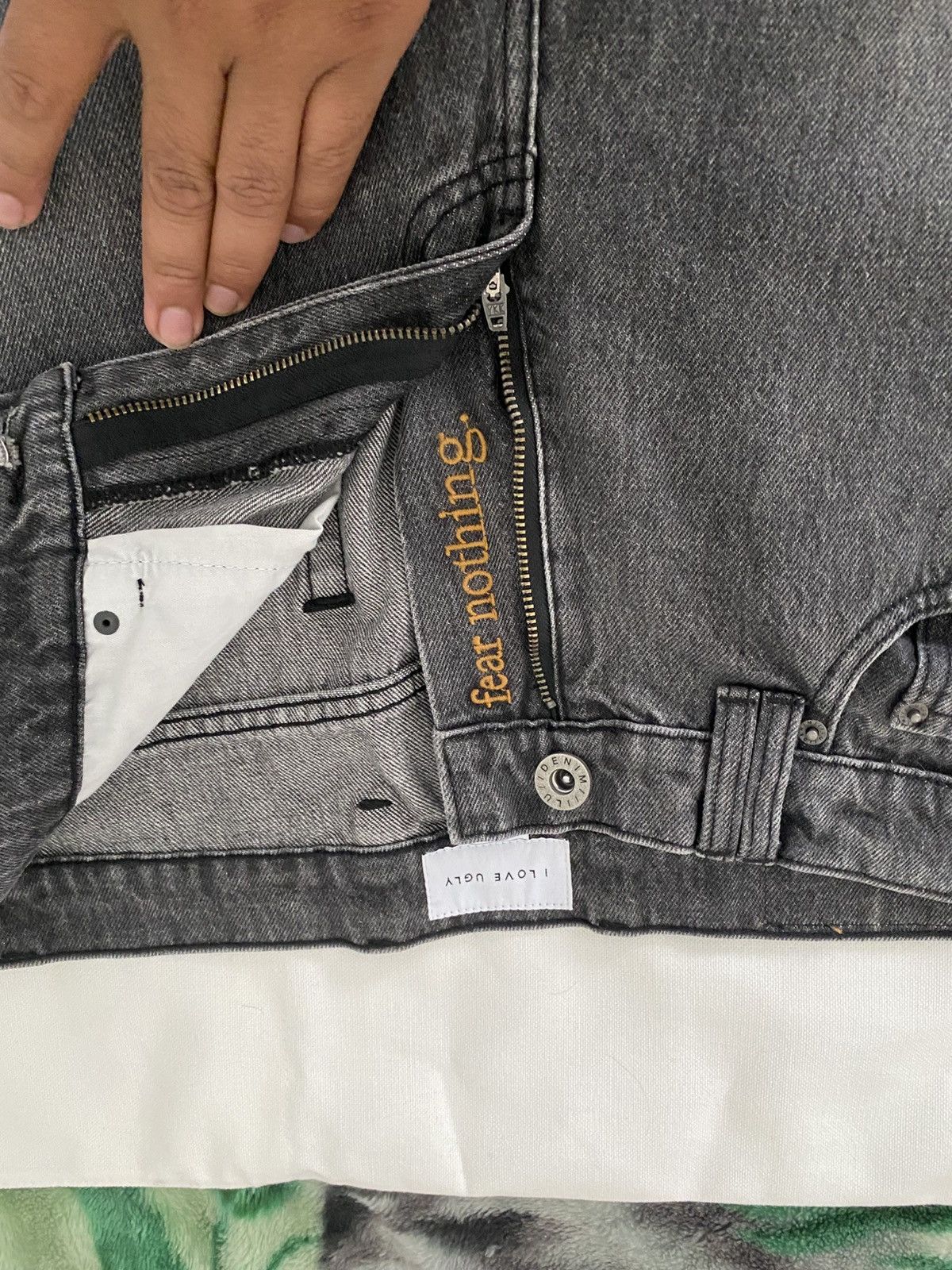 I Love Ugly Cropped 90s denim Size US 30 / EU 46 - 5 Thumbnail