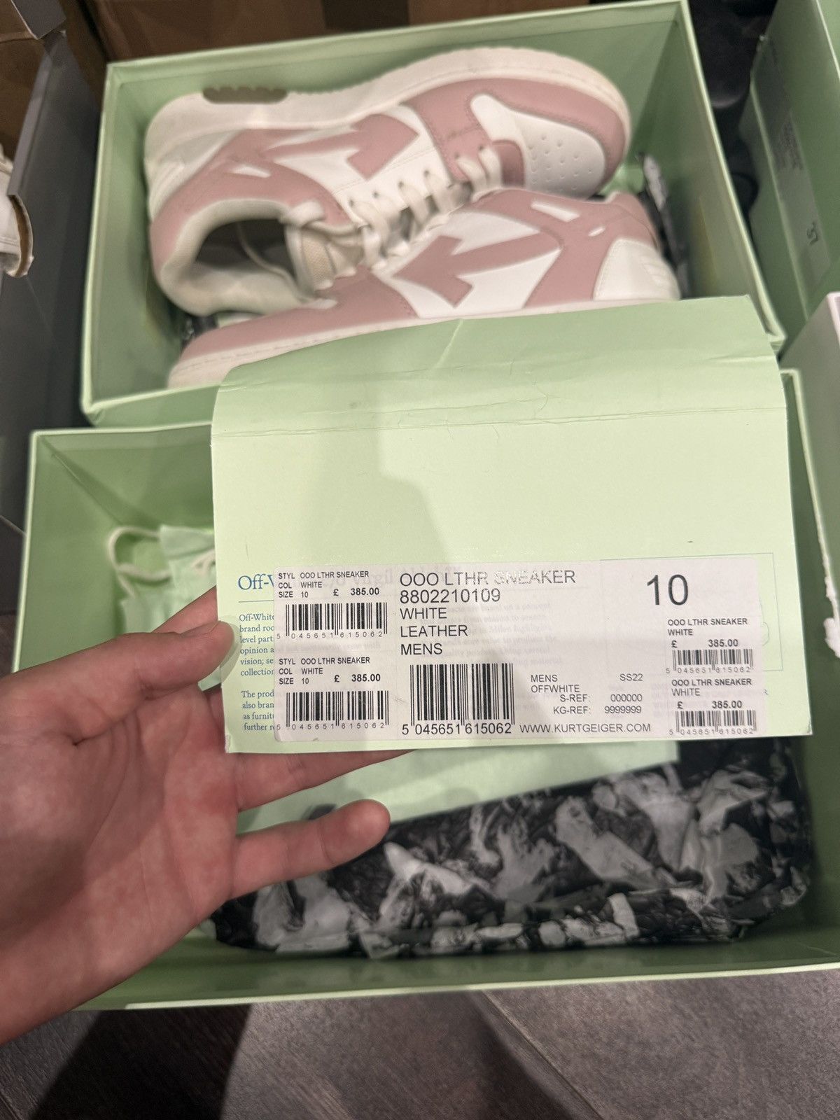 Off-White Off White Out Of Office Size US 11 / EU 44 - 6 Thumbnail