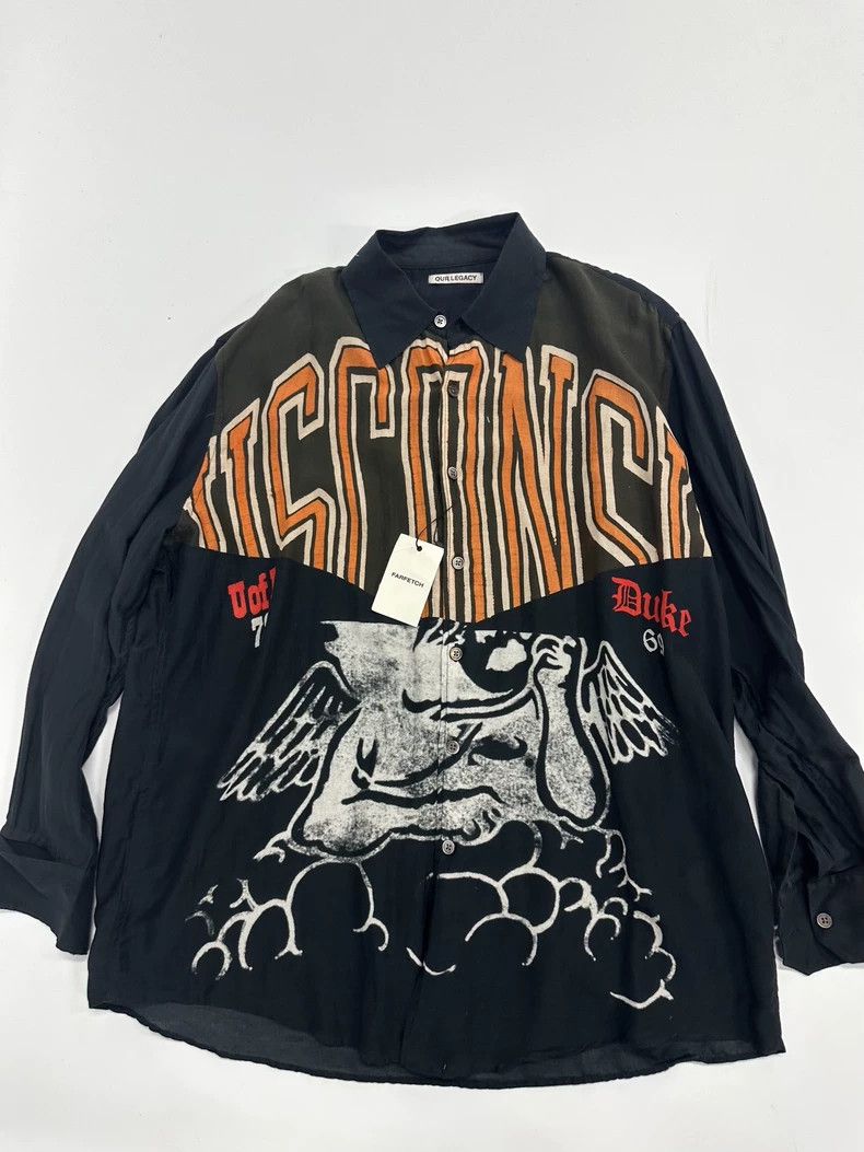 Our Legacy our legacy21 Autumn and Winter Weicon Star Angel Print Blac Size US M / EU 48-50 / 2 - 1 Thumbnail