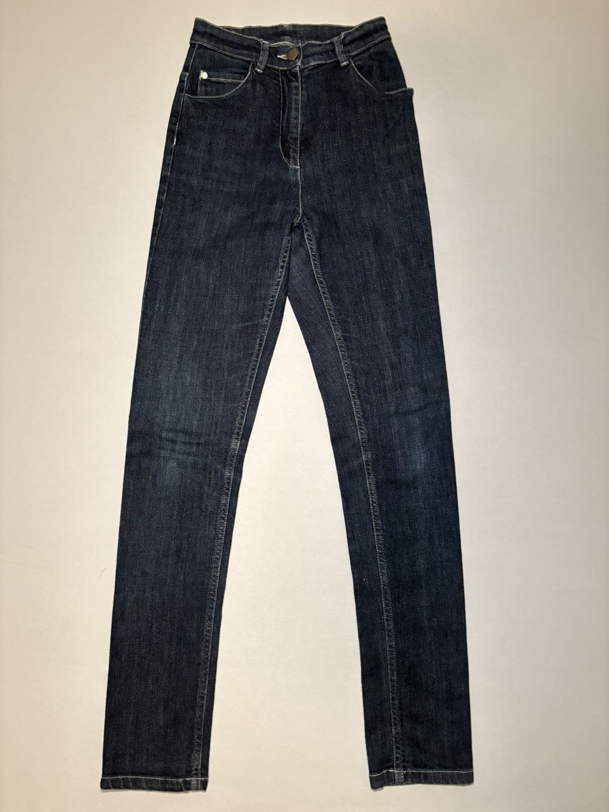 MM6 Margiela MM6 High Waisted Skinny Jeans Size 25" / US 0 / IT 36 - 1 Thumbnail
