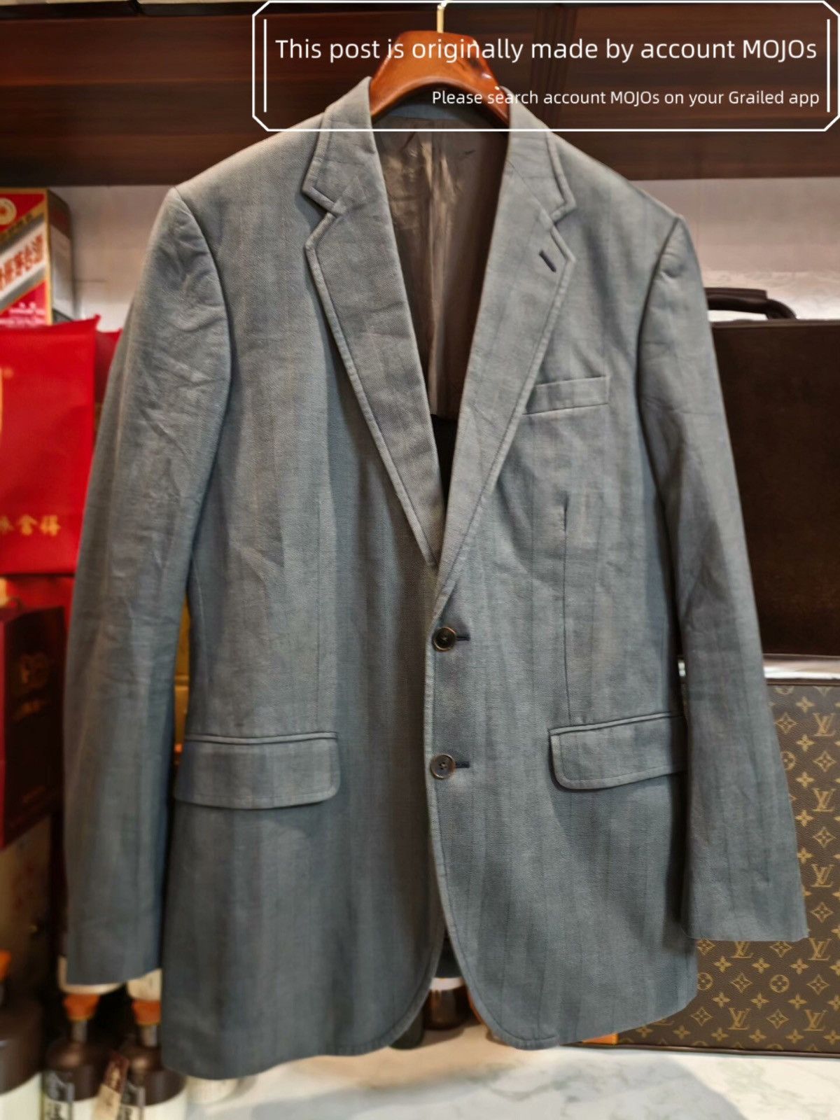 Louis Vuitton Sz 52 Louis Vuitton Classic Pattern Blazer mojos13022 Size US L / EU 52-54 / 3 - 2 Thumbnail