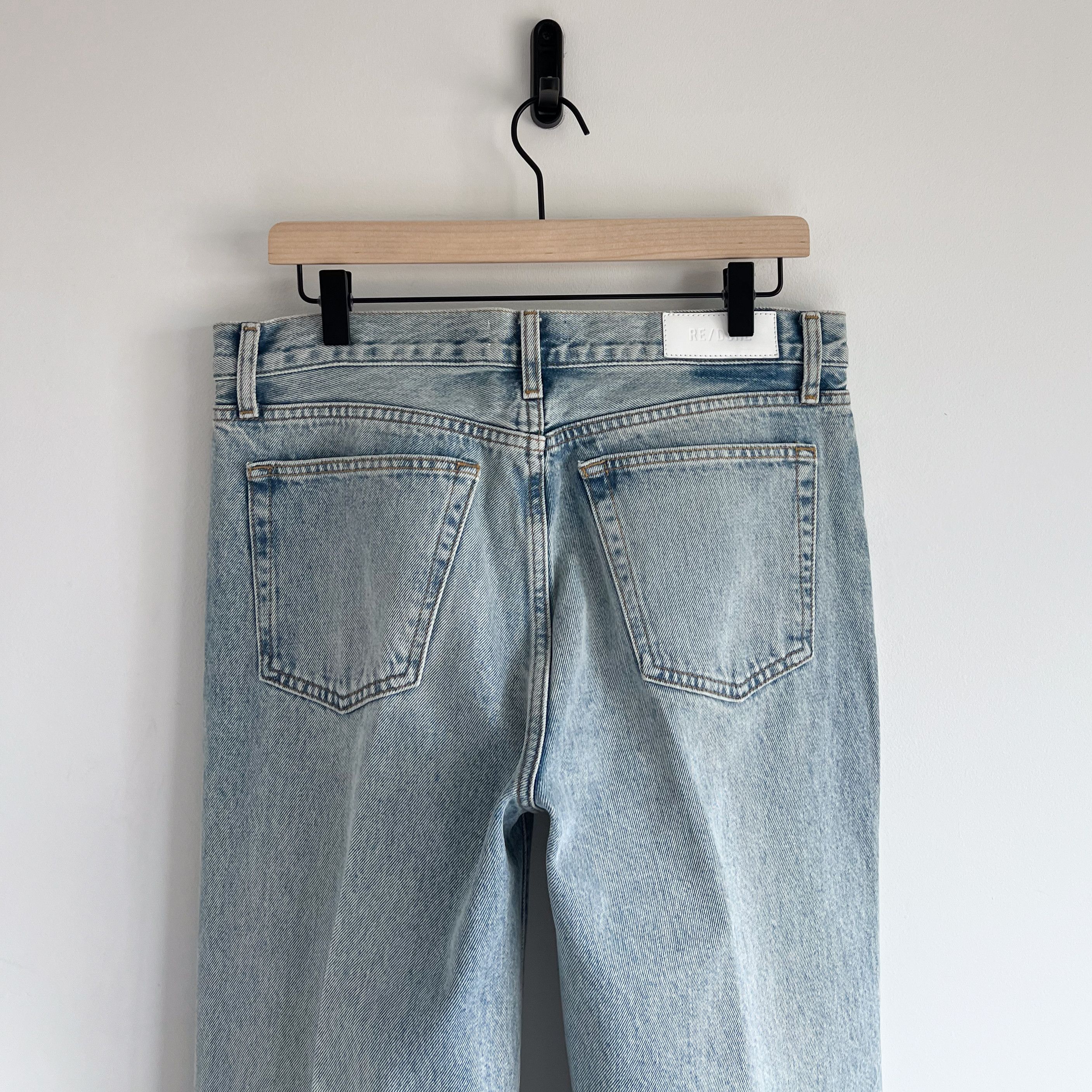 RE/DONE Awesome Re/Done Super Wide Leg Baggy Raver Denim Jeans Size US 32 / EU 48 - 6 Thumbnail
