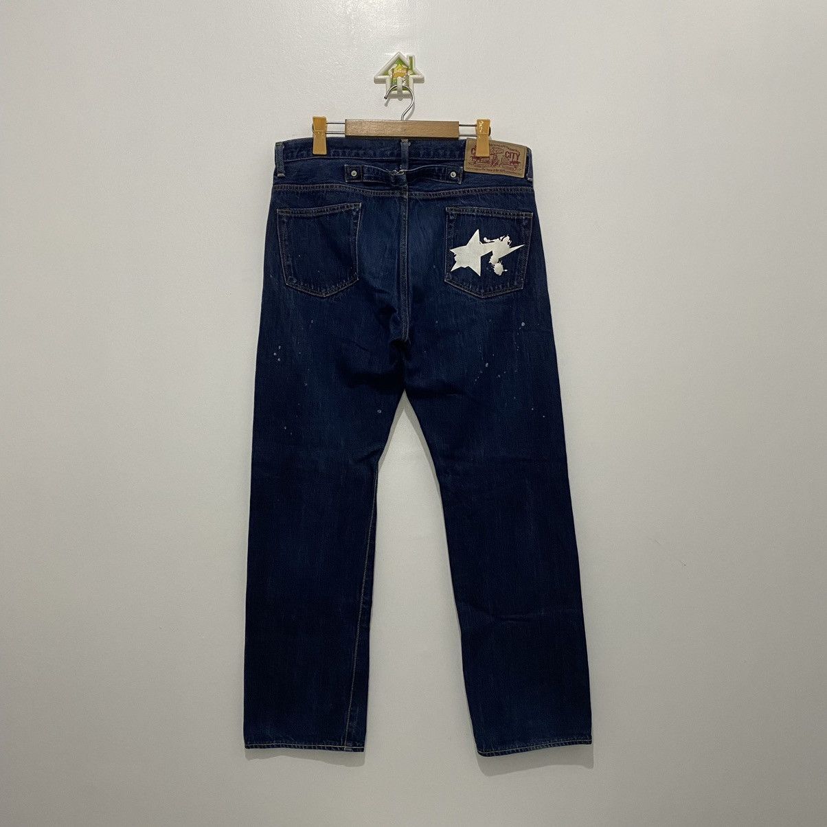 Bape Bapesta Denim Size US 34 / EU 50 - 1 Thumbnail