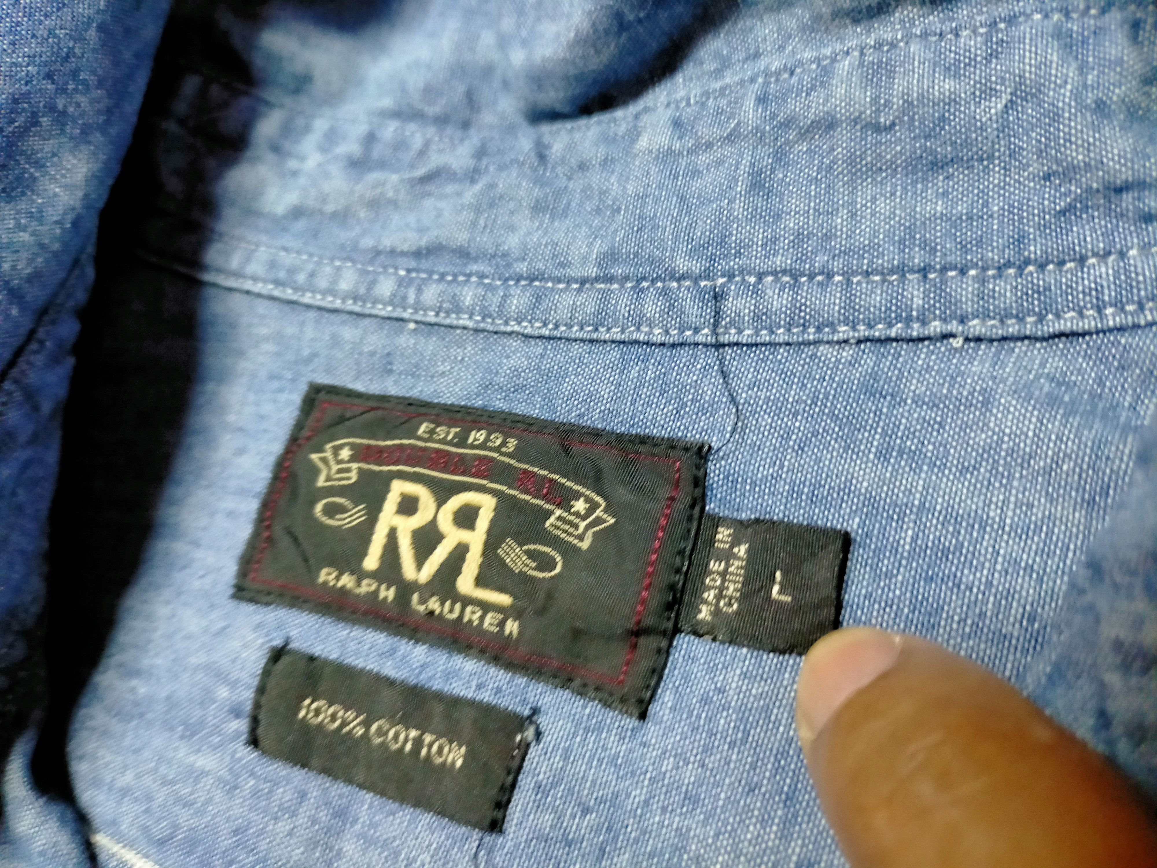 Polo Ralph Lauren RRL Ralph Lauren Chambry Button ups shirts Size US L / EU 52-54 / 3 - 16 Thumbnail