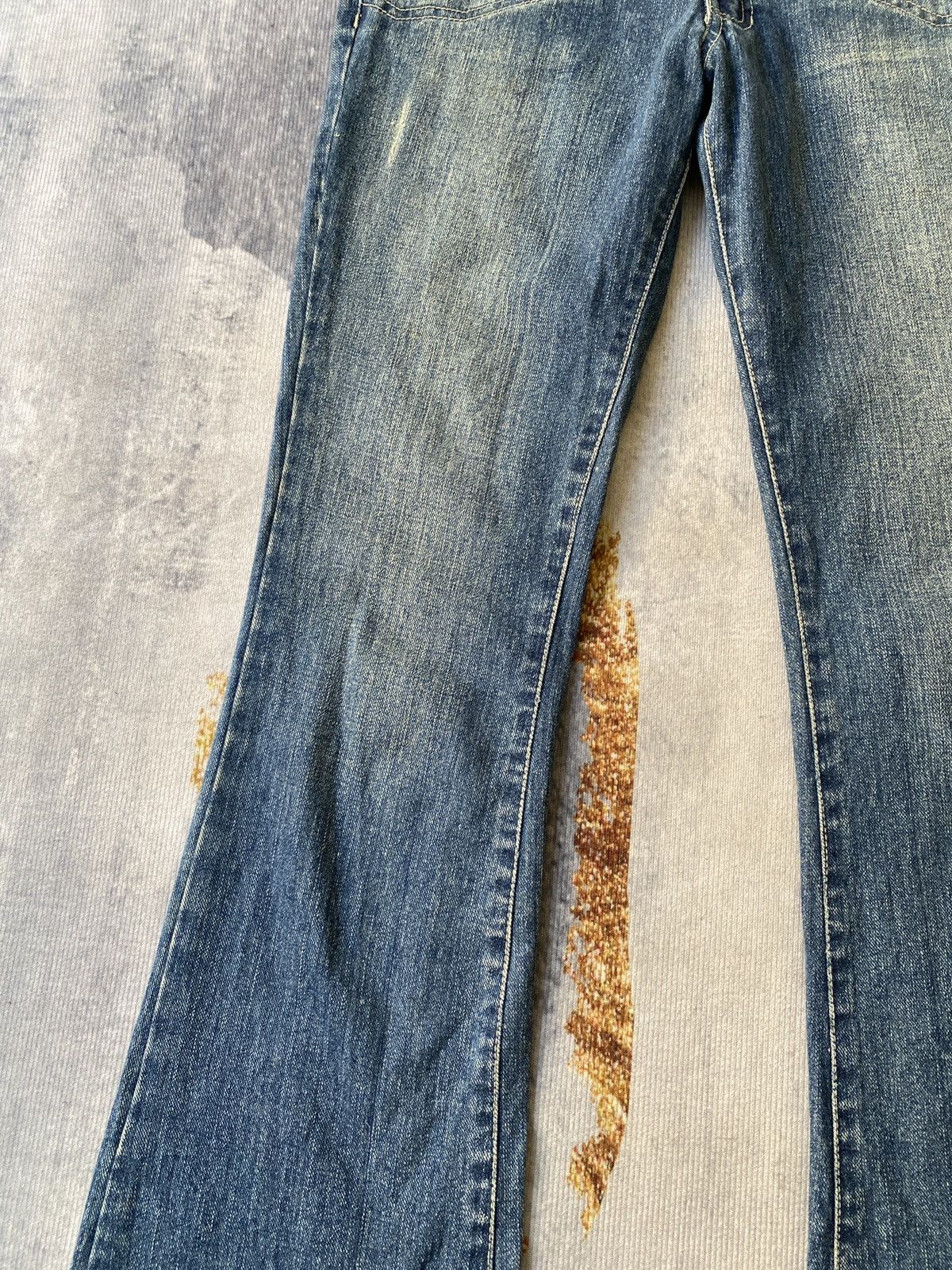 Japanese Brand × Tornado Mart 1990’s Miss Artemis Tribal Design Flare Denim Size US 29 - 11 Thumbnail