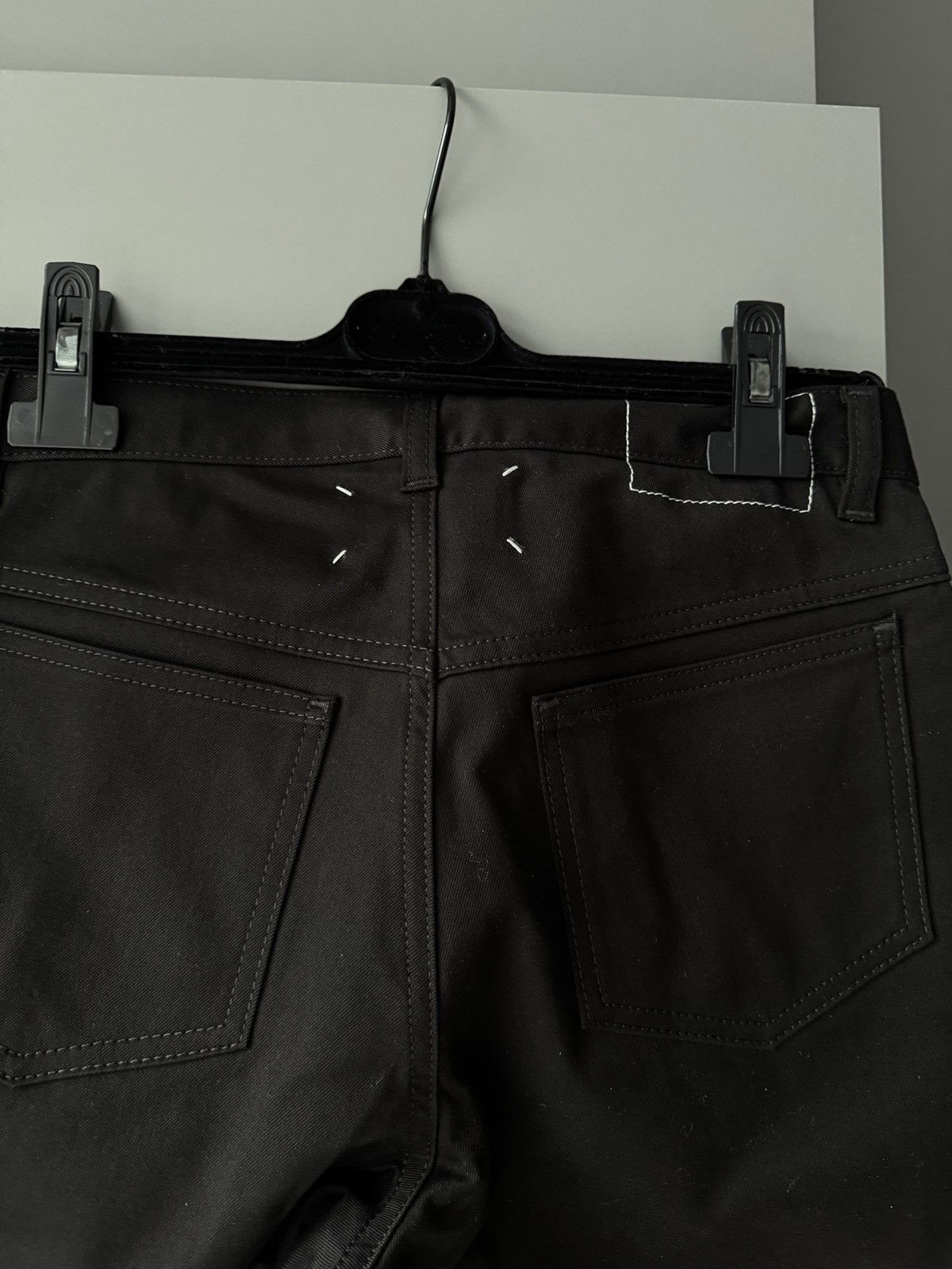 Maison Margiela Last Maison Margiela Invitation Print Skinny Black Jeans Size US 34 / EU 50 - 6 Thumbnail