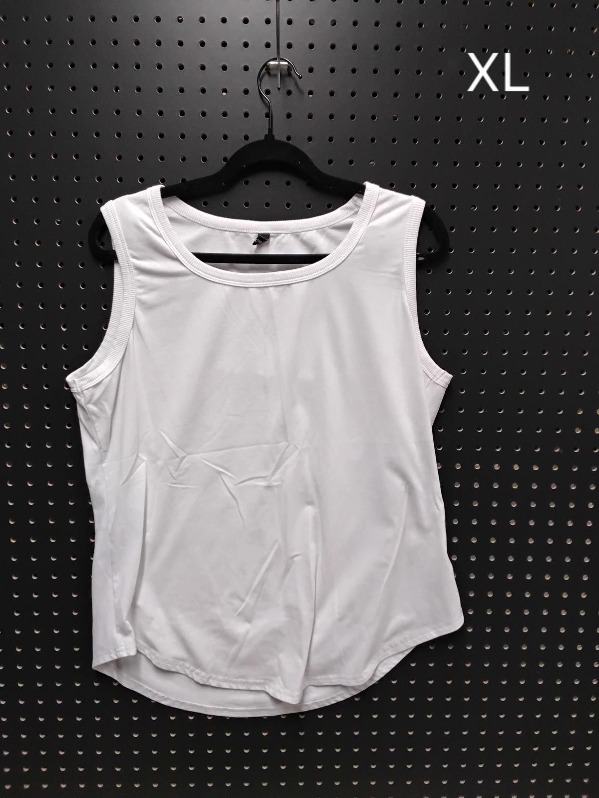 Other Chic White Women's Tank Top - Act Fast, Grab Yours! Size XL / US 12-14 / IT 48-50 - 1 Preview