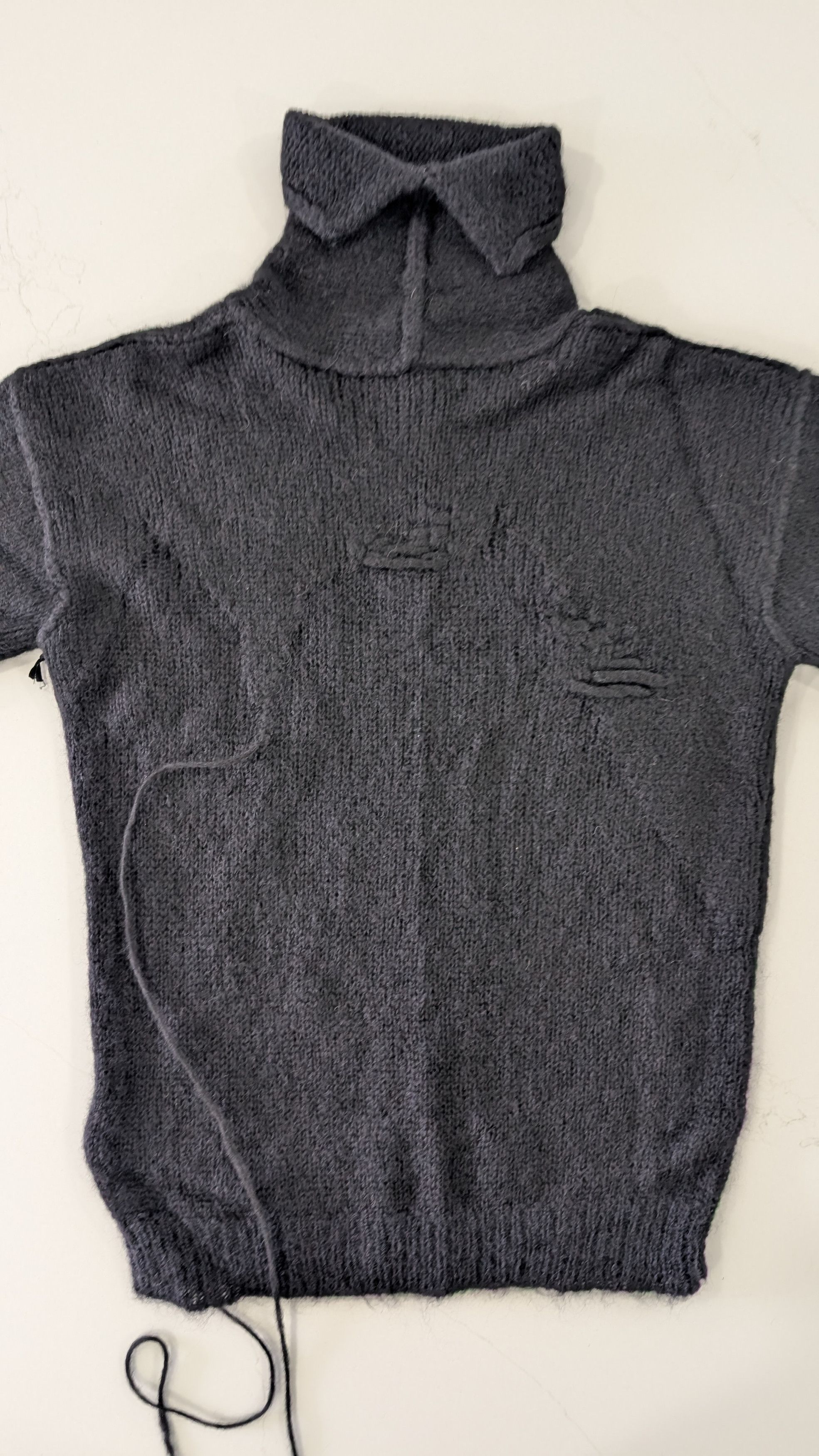 Isabel Benenato Isabel Benenato Black Alpaca Mohair Turtleneck Size M Size M / US 6-8 / IT 42-44 - 3 Thumbnail