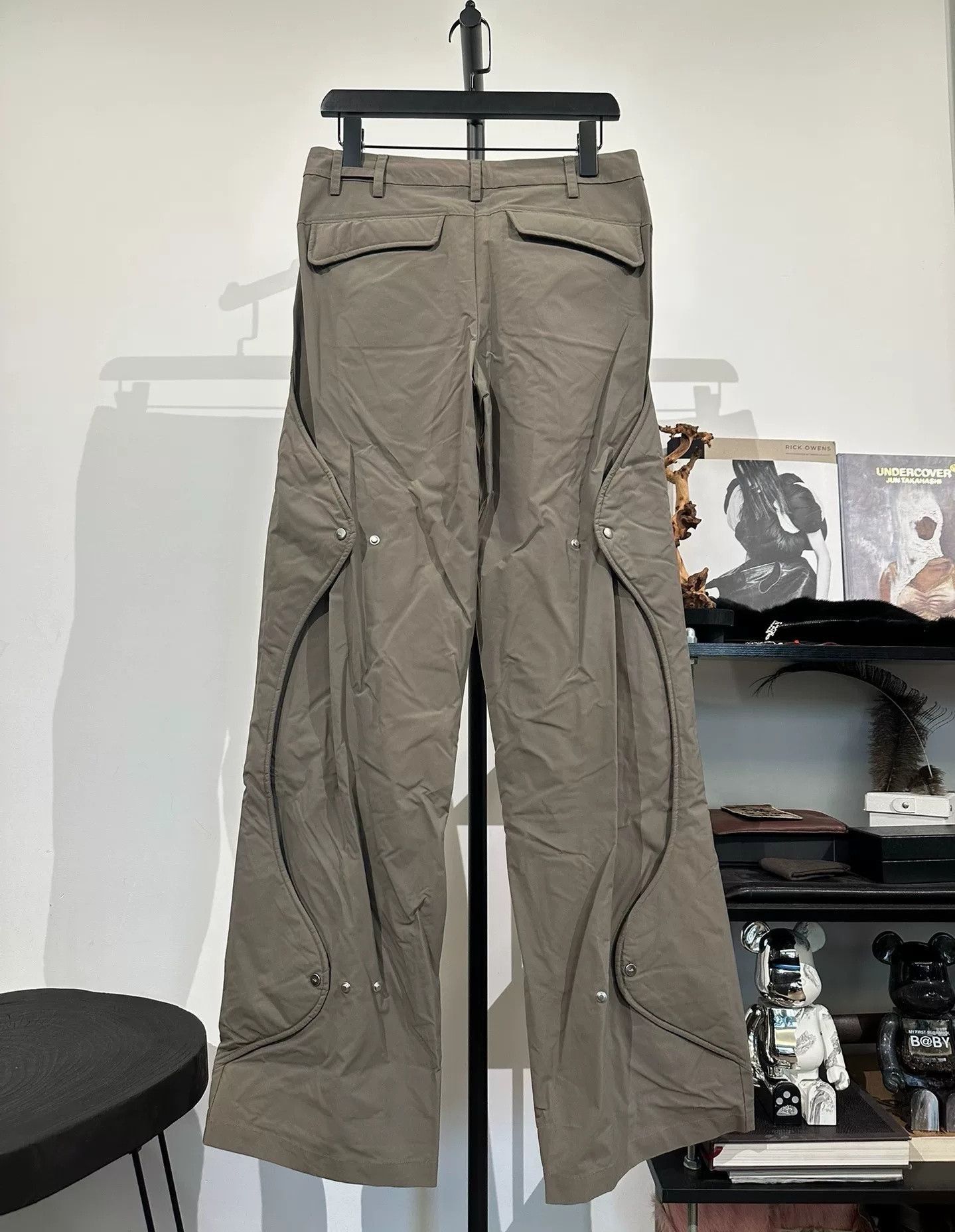 Heliot Emli Nylon Padded Pants/ in Beige, Men's (Size 32) — image 2 of 6