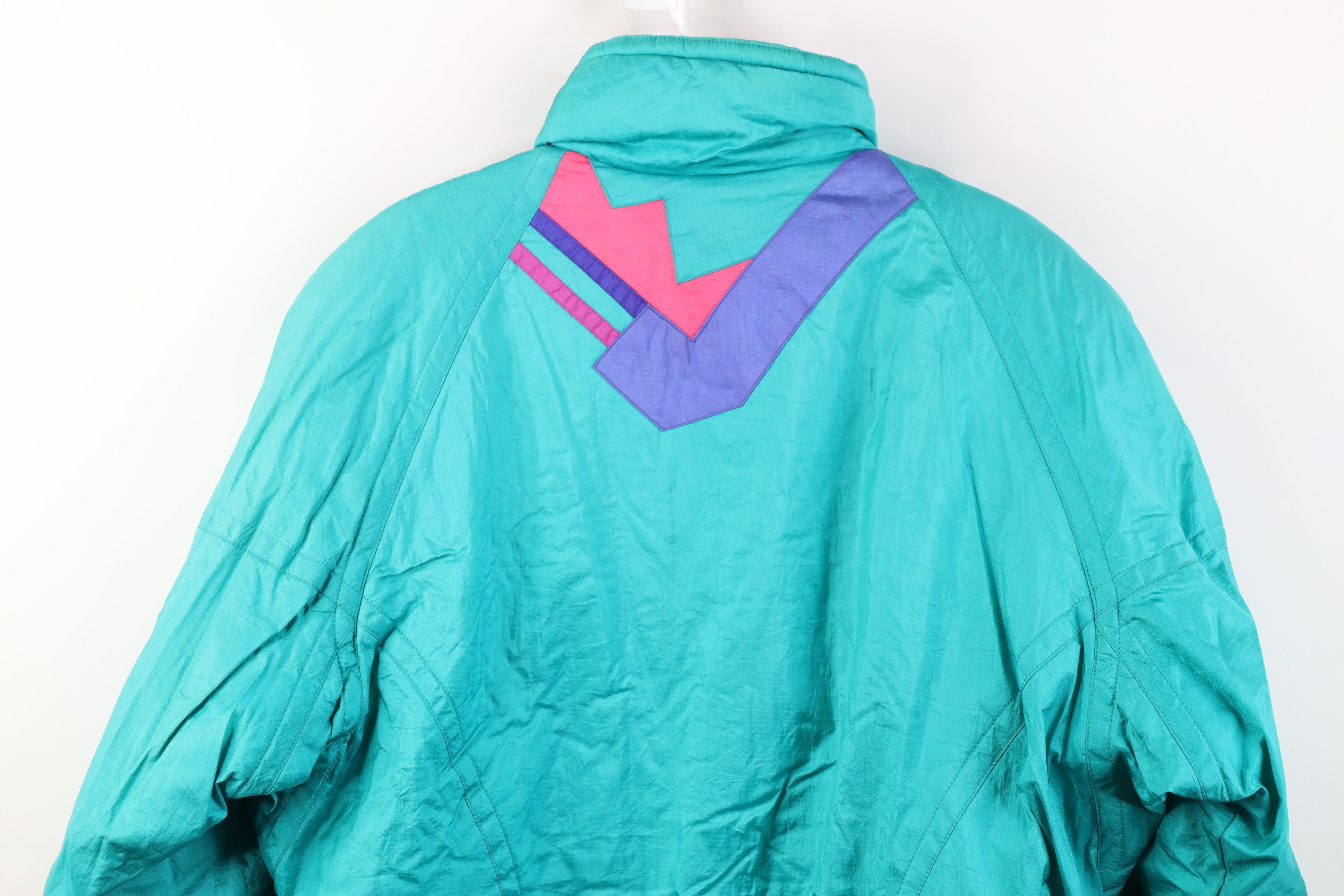 Vintage Vintage 90s Streetwear Block Ski Snowboard Puffer Jacket Size L / US 10 / IT 46 - 15 Thumbnail