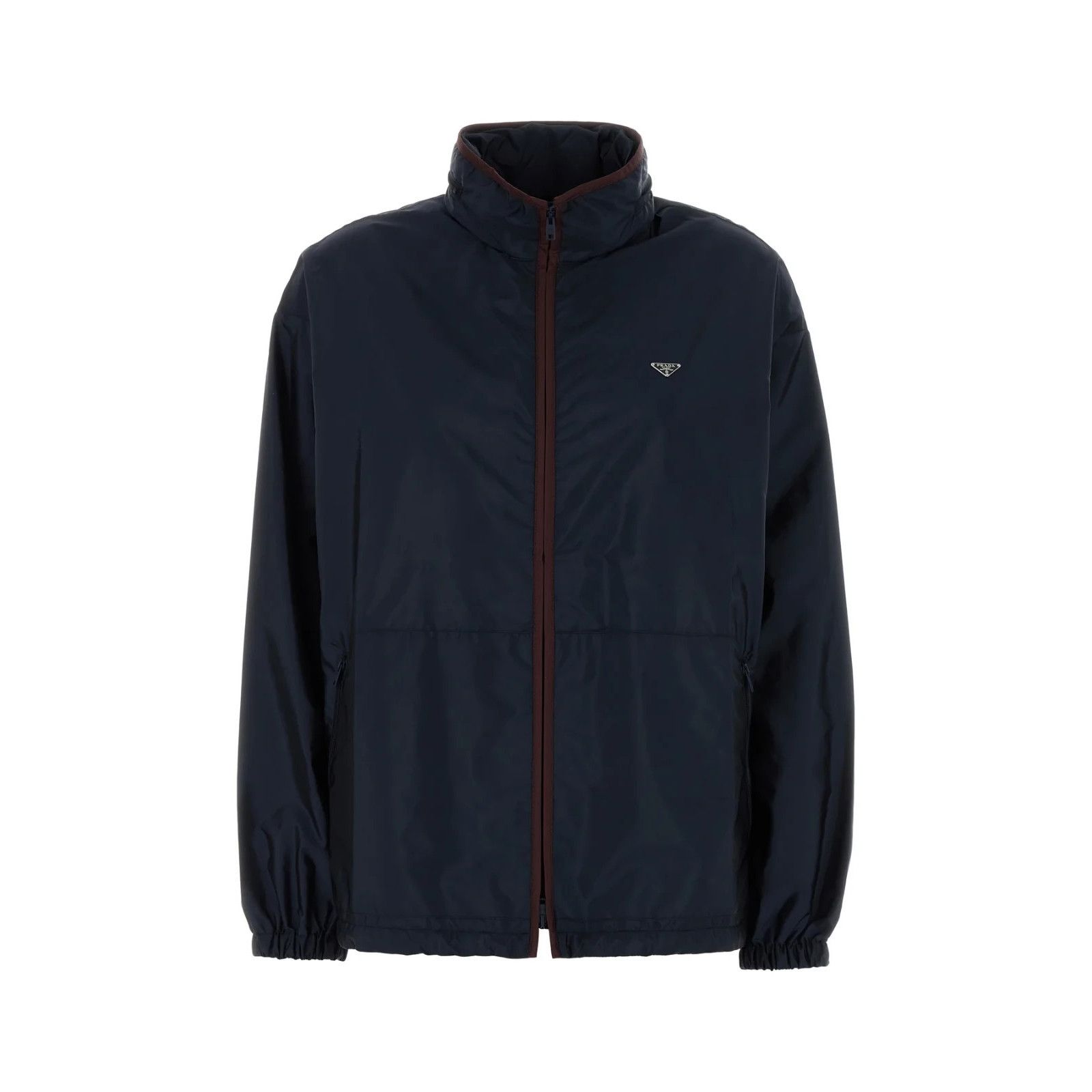 Prada PRADA Navy Blue Re-Nylon Windbreaker New And Authentic (Wome Size XL / US 12-14 / IT 48-50 - 1 Thumbnail