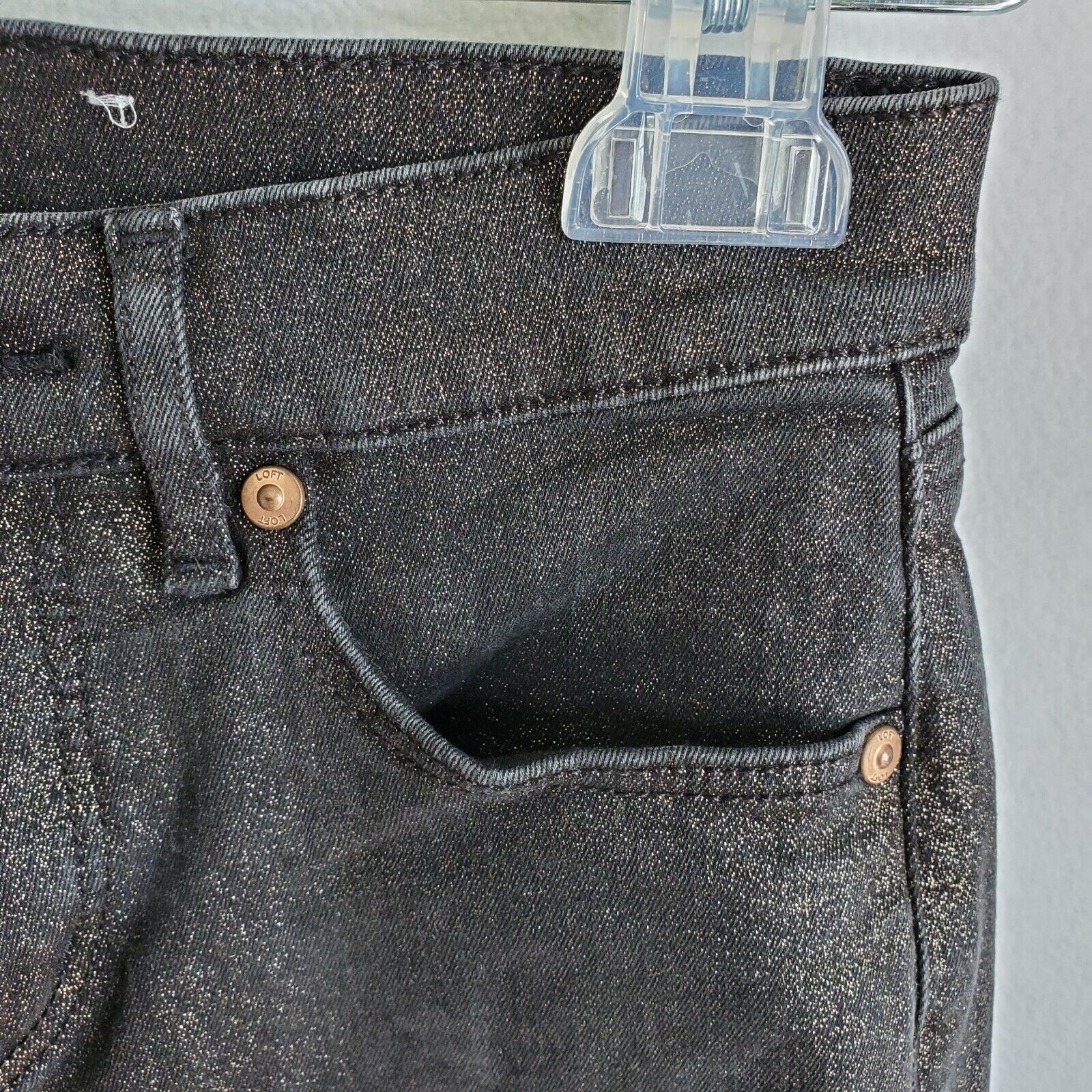 Loft Made and Loved Loft Pants Womens 25/0 Petite Slim Pockets Size 25" / US 0 / IT 36 - 10 Thumbnail