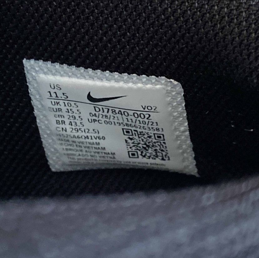 Nike × Stussy Nike Stüssy AF1 Mid Size US 11.5 / EU 44-45 - 7 Thumbnail