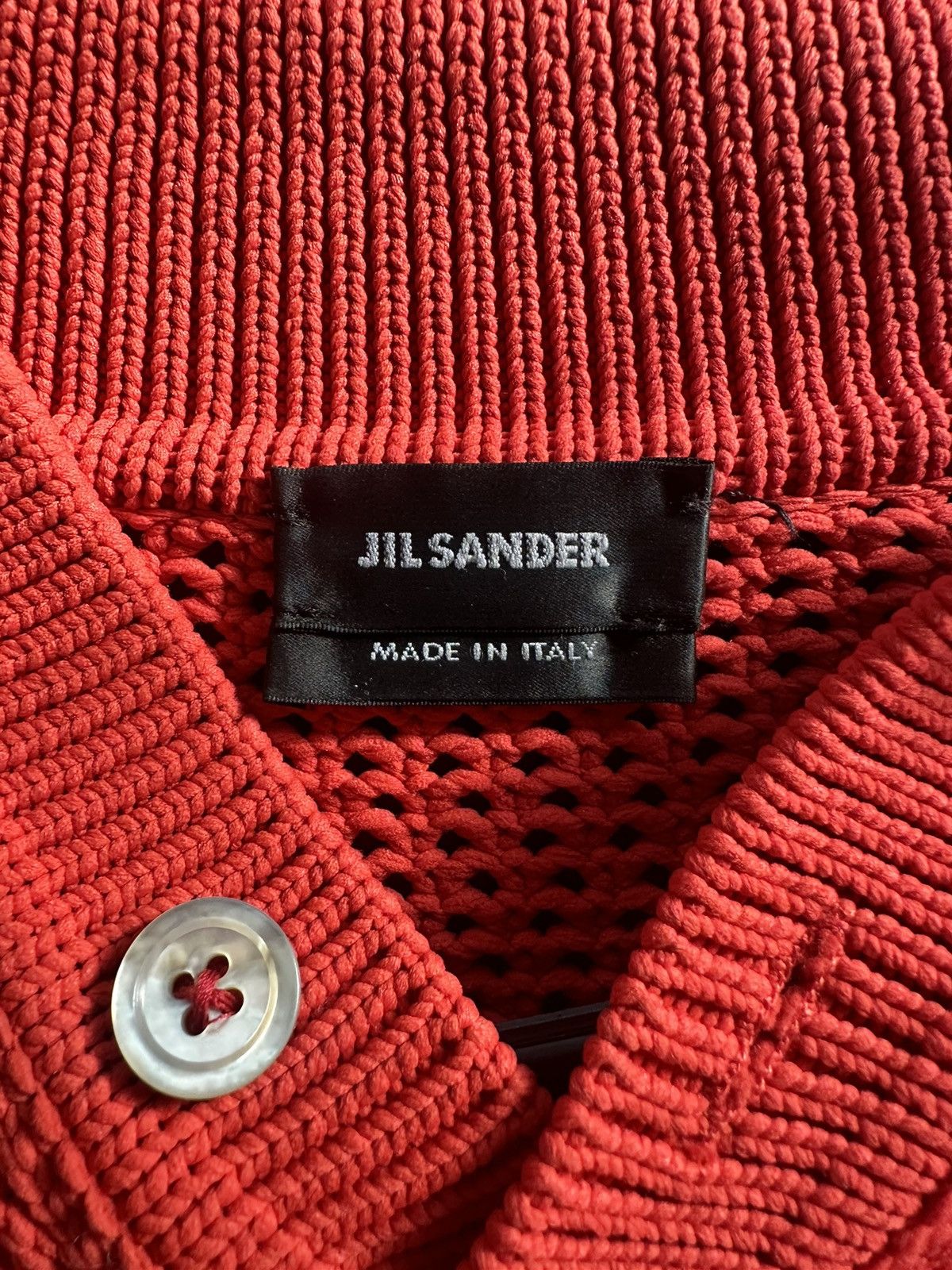 Jil Sander Jil Sander Orange Knitted Sweater Size US S / EU 44-46 / 1 - 2 Thumbnail