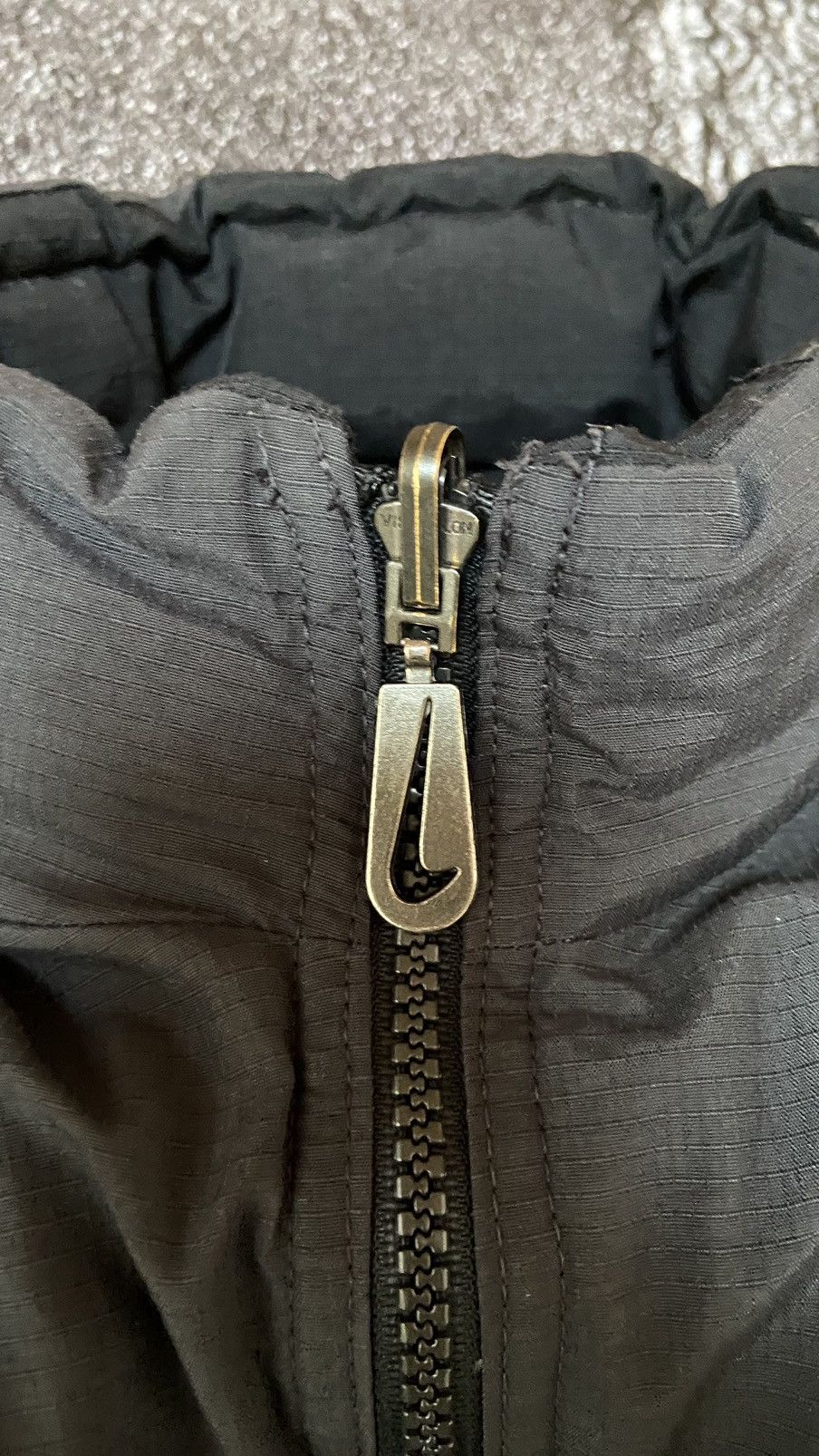 Vintage 🟤 VintageNike Down puffer jacket 90s reversible🟤 Size US L / EU 52-54 / 3 - 10 Thumbnail