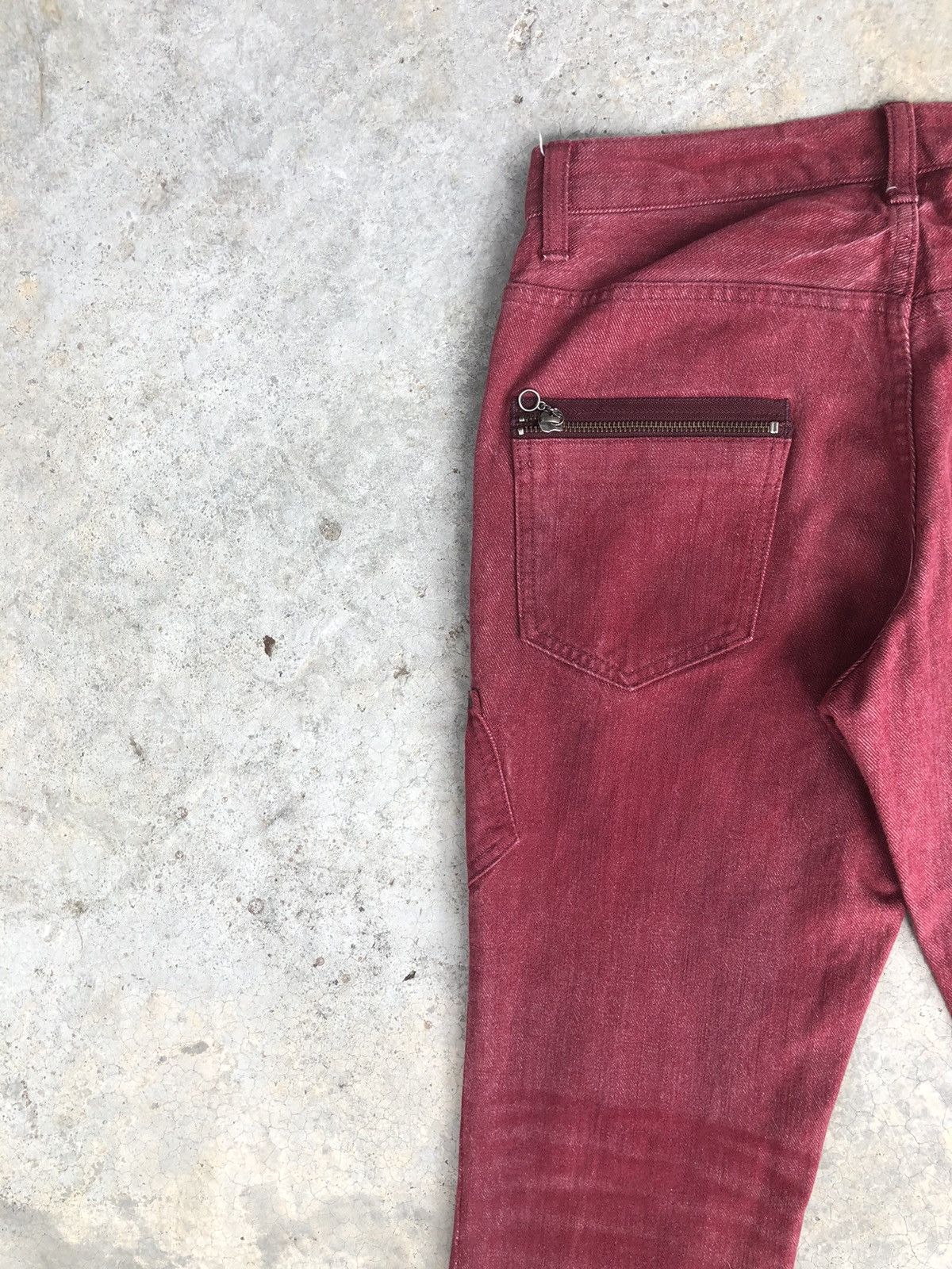Issey Miyake Distressed Jeans Tete Homme Skinny Jeans Japanese Size US 30 / EU 46 - 9 Thumbnail