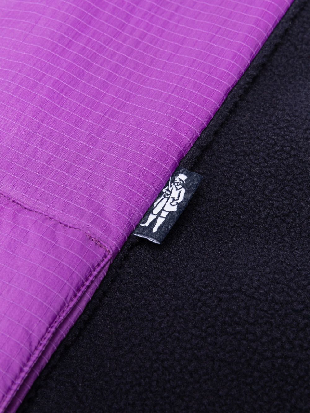 Mackintosh o1mle0424 Size: OS Fleece Scarf in Navy/Purple Size ONE SIZE - 2 Thumbnail