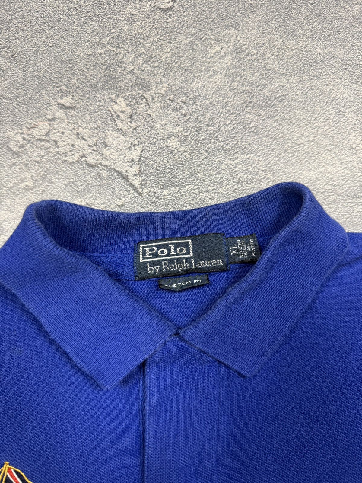 Polo Ralph Lauren Vintage Polo By Ralph Lauren Chief Keef Style 12 Sweden Polo Size US XL / EU 56 / 4 - 11 Thumbnail