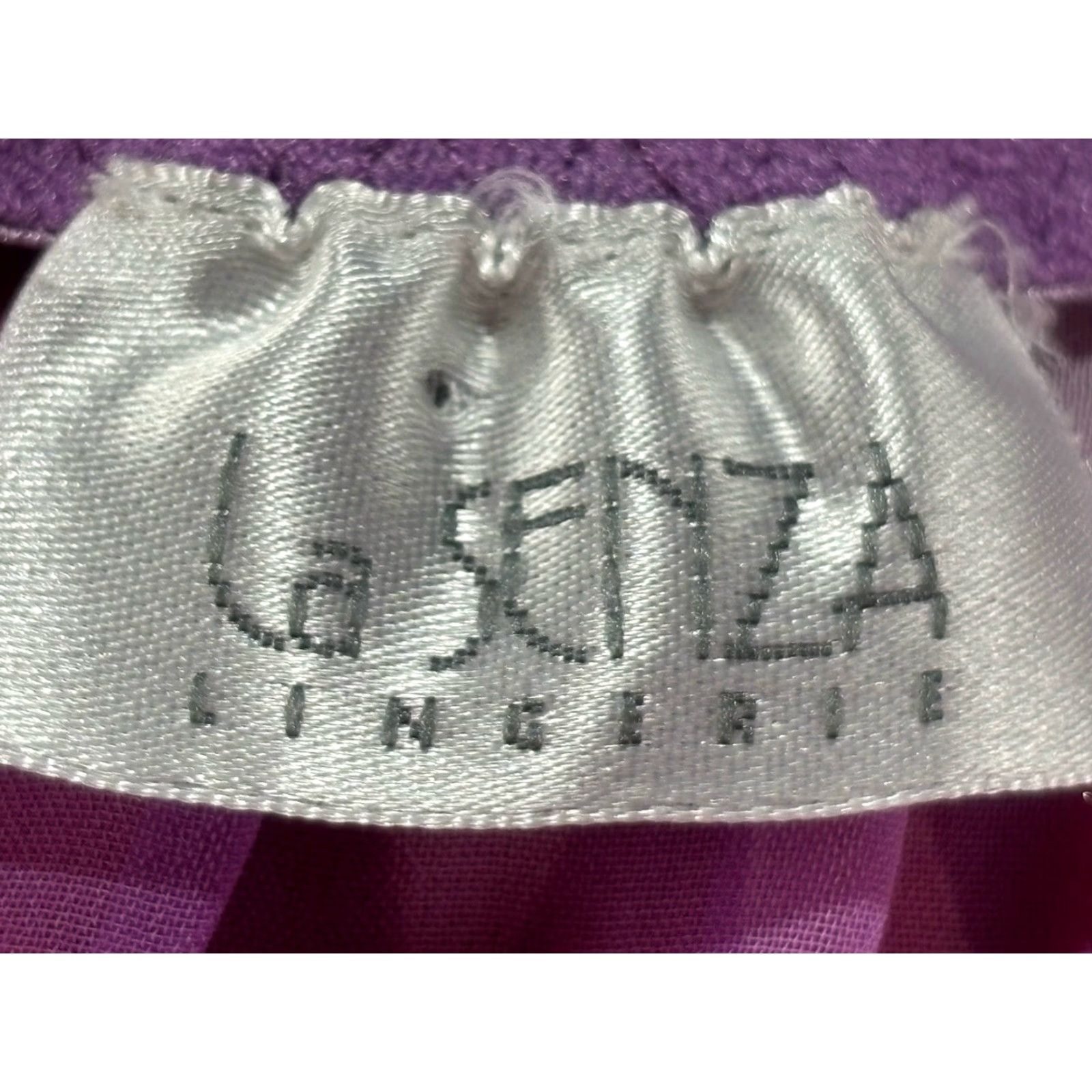 Vintage Vtg La Senza Lingerie Long Nightgown Sz XS S Retro Y2K Semi Sheer Empire Waist Size ONE SIZE - 6 Thumbnail