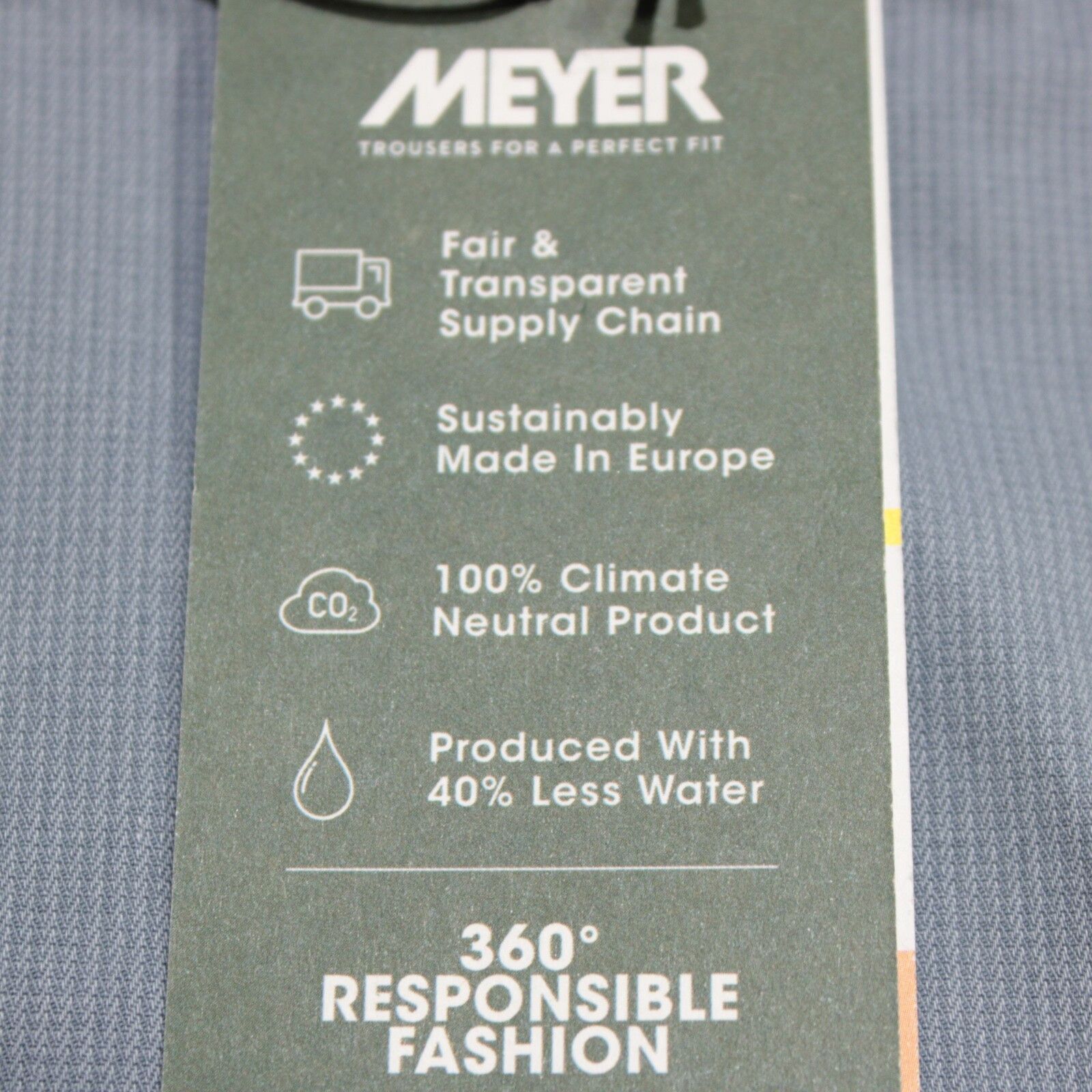 Other Meyer New with tags Chino Size 34 US In Blue Size US 34 / EU 50 - 7 Thumbnail