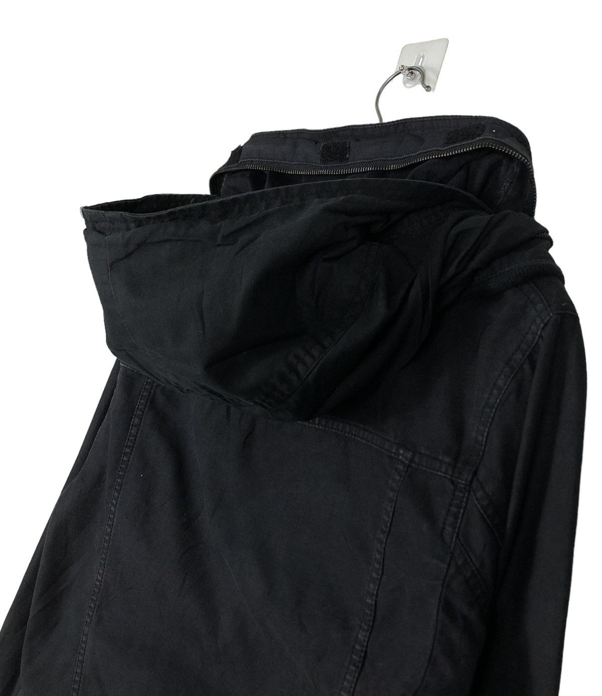 Japanese Brand 🔥CROPPED BIKER JACKET G.O.A BONDAGE DESIGN PARACHUTE SYLE Size US M / EU 48-50 / 2 - 12 Thumbnail