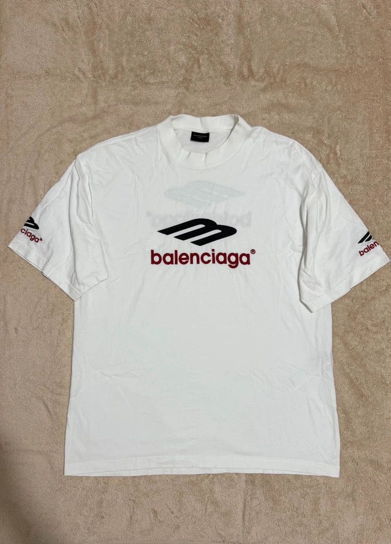 Balenciaga Balenciaga 3B Short Sleeve T-Shirt Size US M / EU 48-50 / 2 - 1 Thumbnail