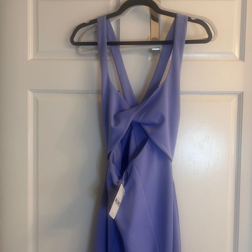 Show Me Your MuMu Women's show me Your MuMu Luca Periwinkle Dress L Size L / US 10 / IT 46 - 4 Thumbnail