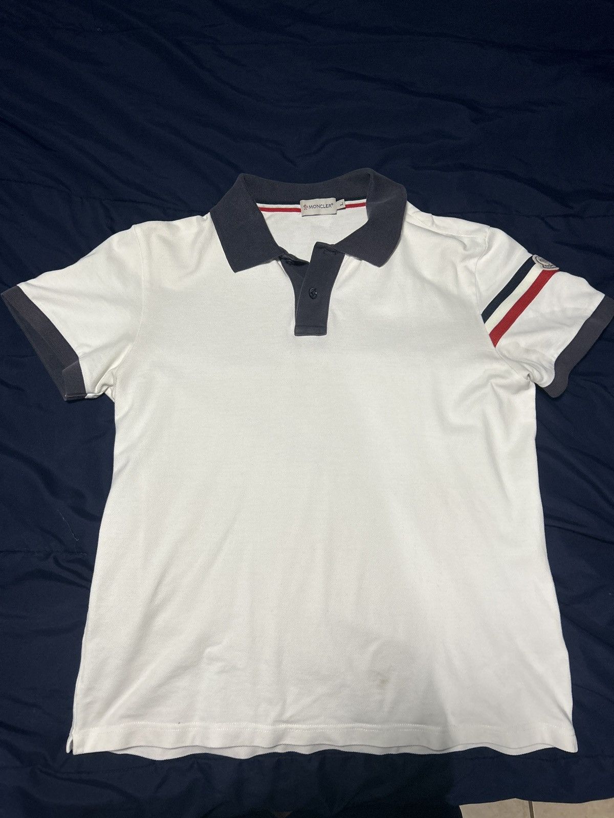 Moncler Moncler Polo Size US S / EU 44-46 / 1 - 1 Thumbnail
