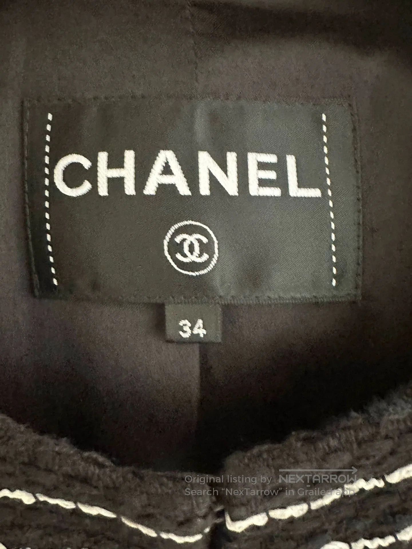 Chanel Chanel 23A Plaid Mid-Length Coat. Size US XS / EU 42 / 0 - 3 Thumbnail