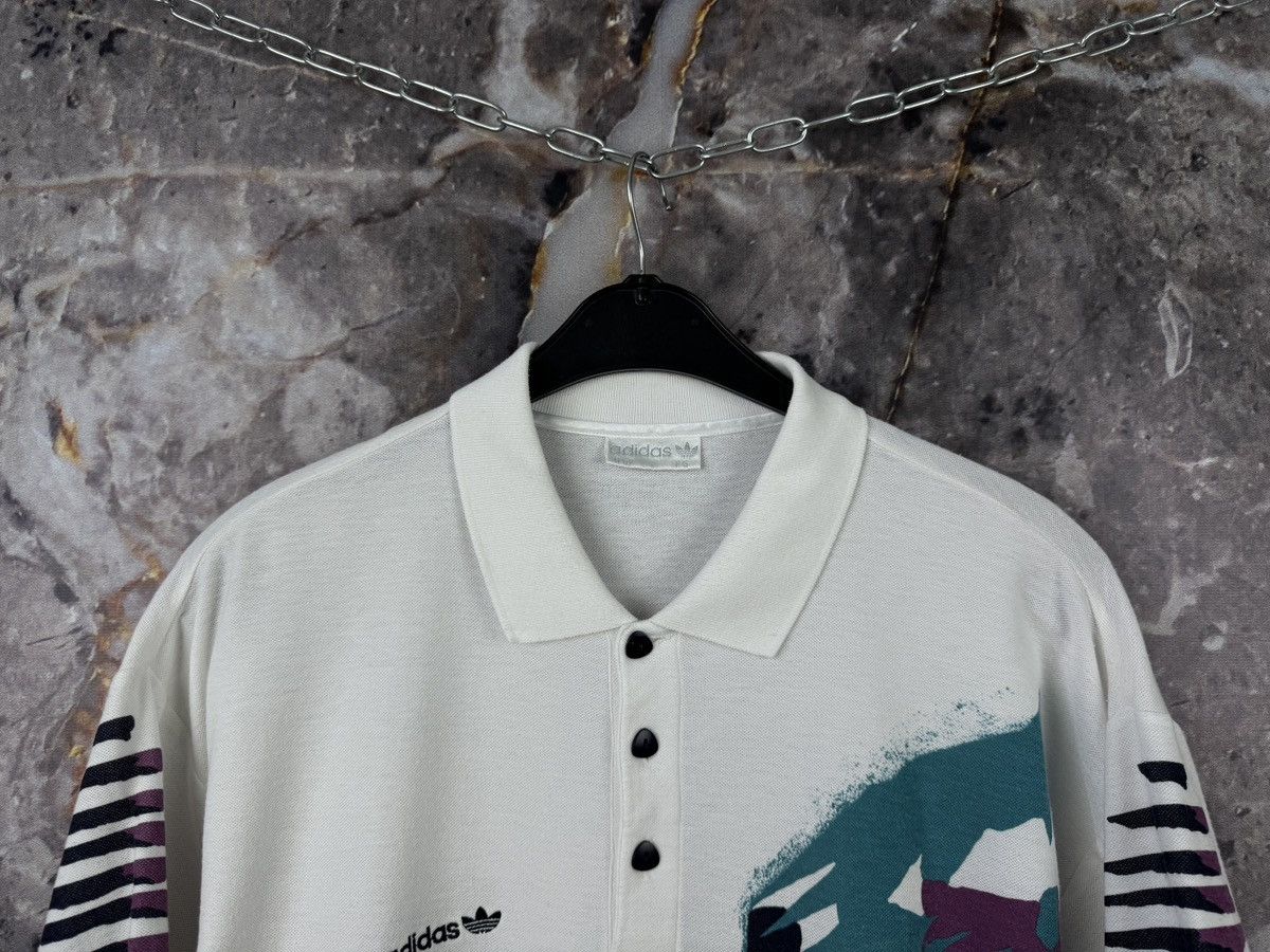 Adidas Men’s Adidas Polo Shirt Vintage Size Large Size US L / EU 52-54 / 3 - 2 Thumbnail