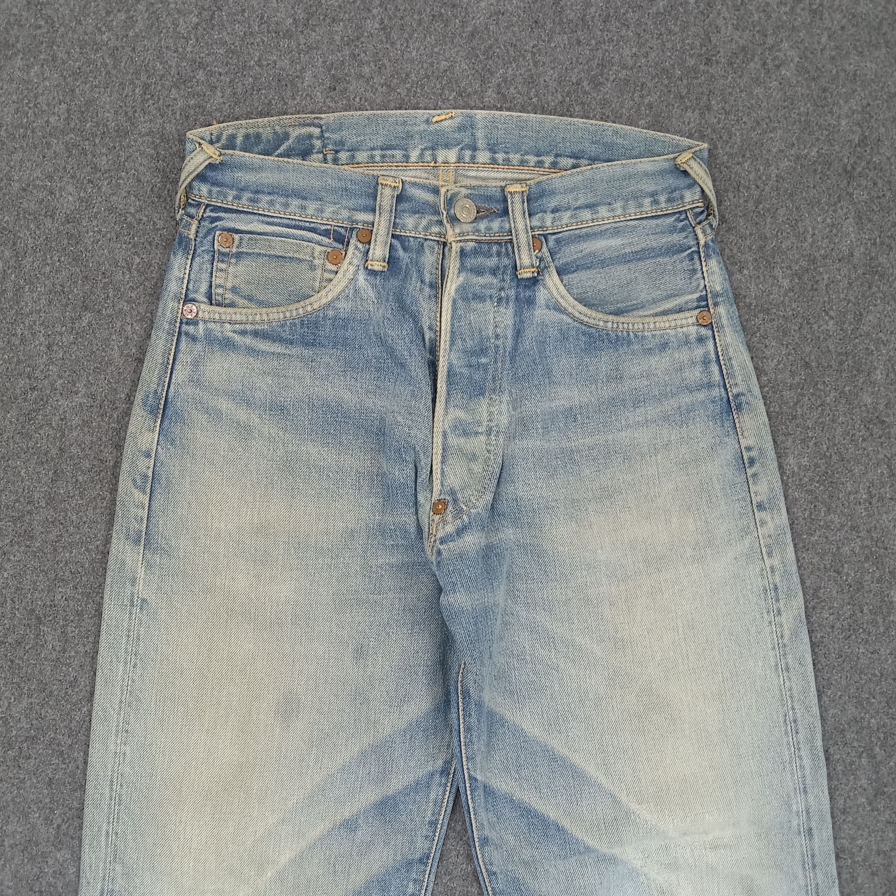 Evisu × Japanese Brand × Vintage Evisu Selvedge Japanese Brand Daicock Custom Denim Jeans Size US 27 - 6 Thumbnail