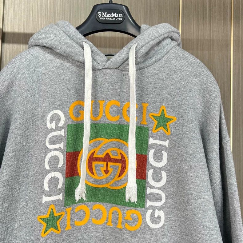 Gucci Gucci Star letter printed hoodie 2504-Nextarrow Size US XS / EU 42 / 0 - 3 Thumbnail
