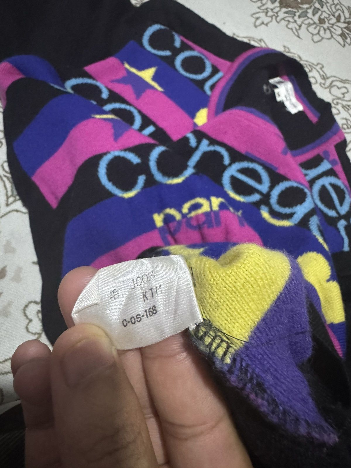 Courreges × Vintage Rare! Courreges Colourway Jumper Cardigan Knitwear Size US M / EU 48-50 / 2 - 6 Thumbnail