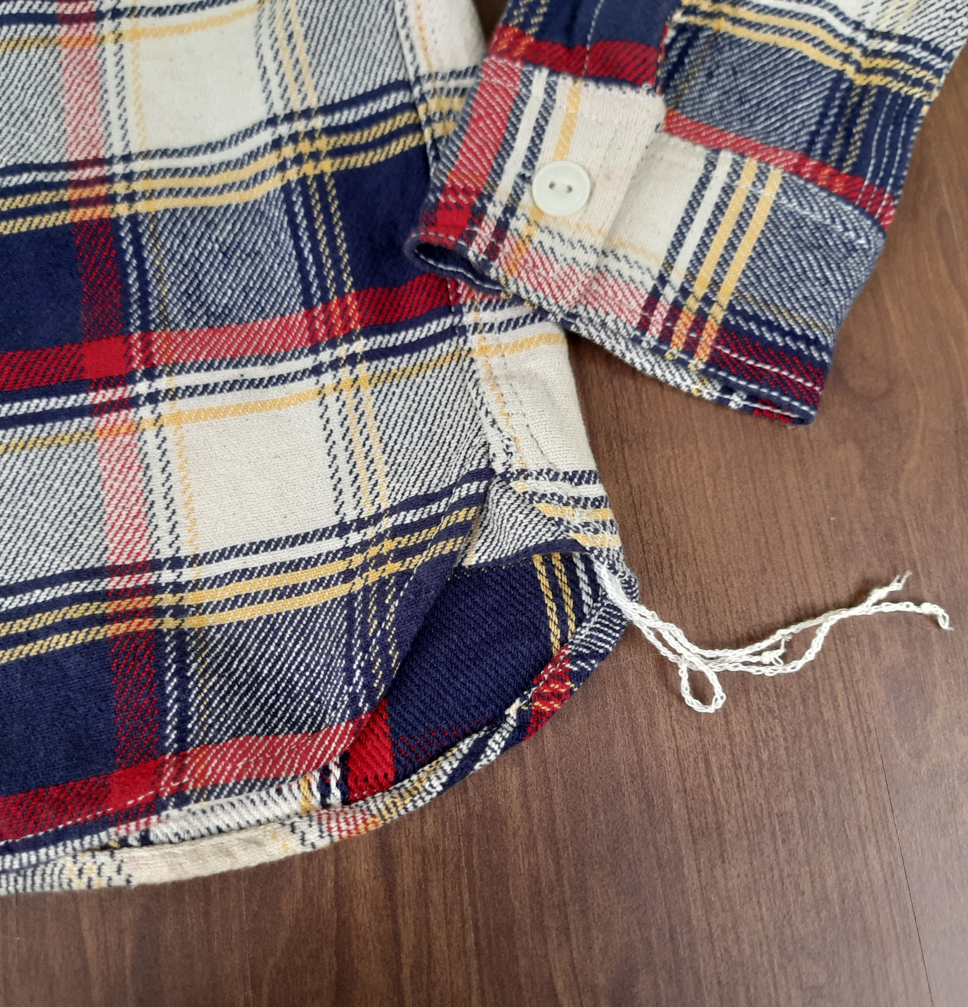 Japanese Brand Houston Union Made Vintage Flannel Shirts Size US M / EU 48-50 / 2 - 6 Thumbnail