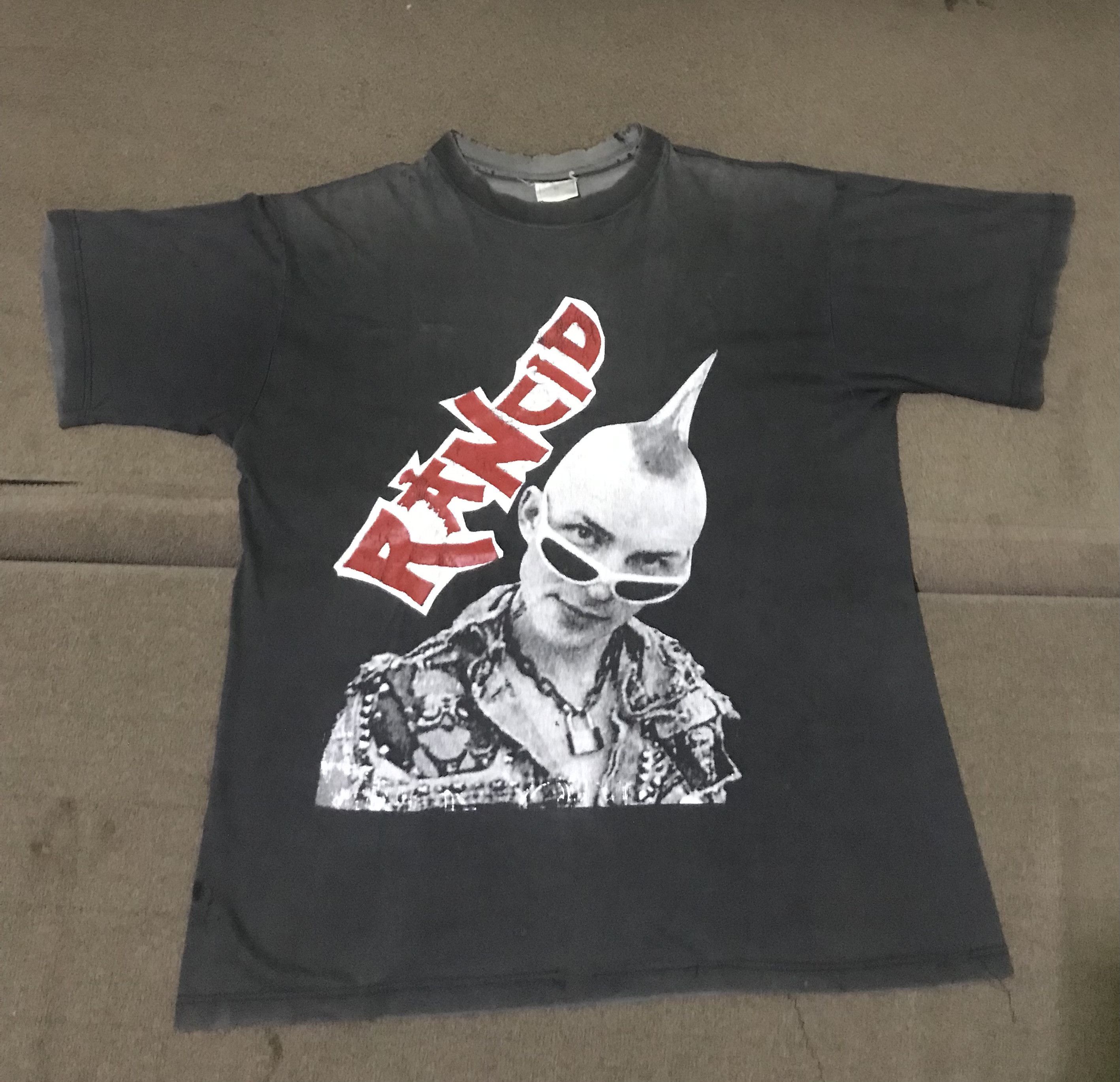 Vintage Vintage 90s Rancid Shirt the clash sublime blink 182 Size US L / EU 52-54 / 3 - 1 Thumbnail