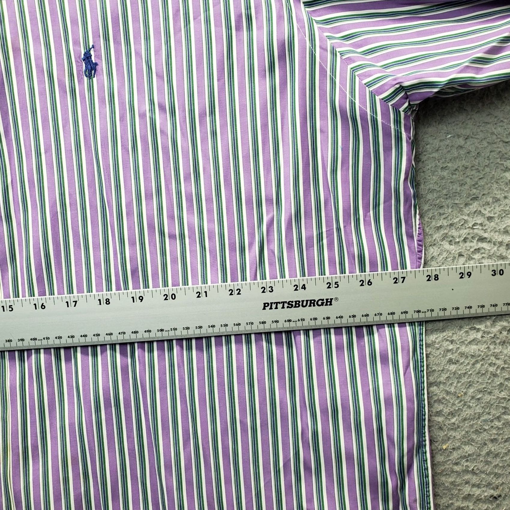Ralph Lauren Ralph Lauren Blake Shirt Mens XL Multicolor Striped Pony Logo Collared Button Down Size US XL / EU 56 / 4 - 4 Thumbnail