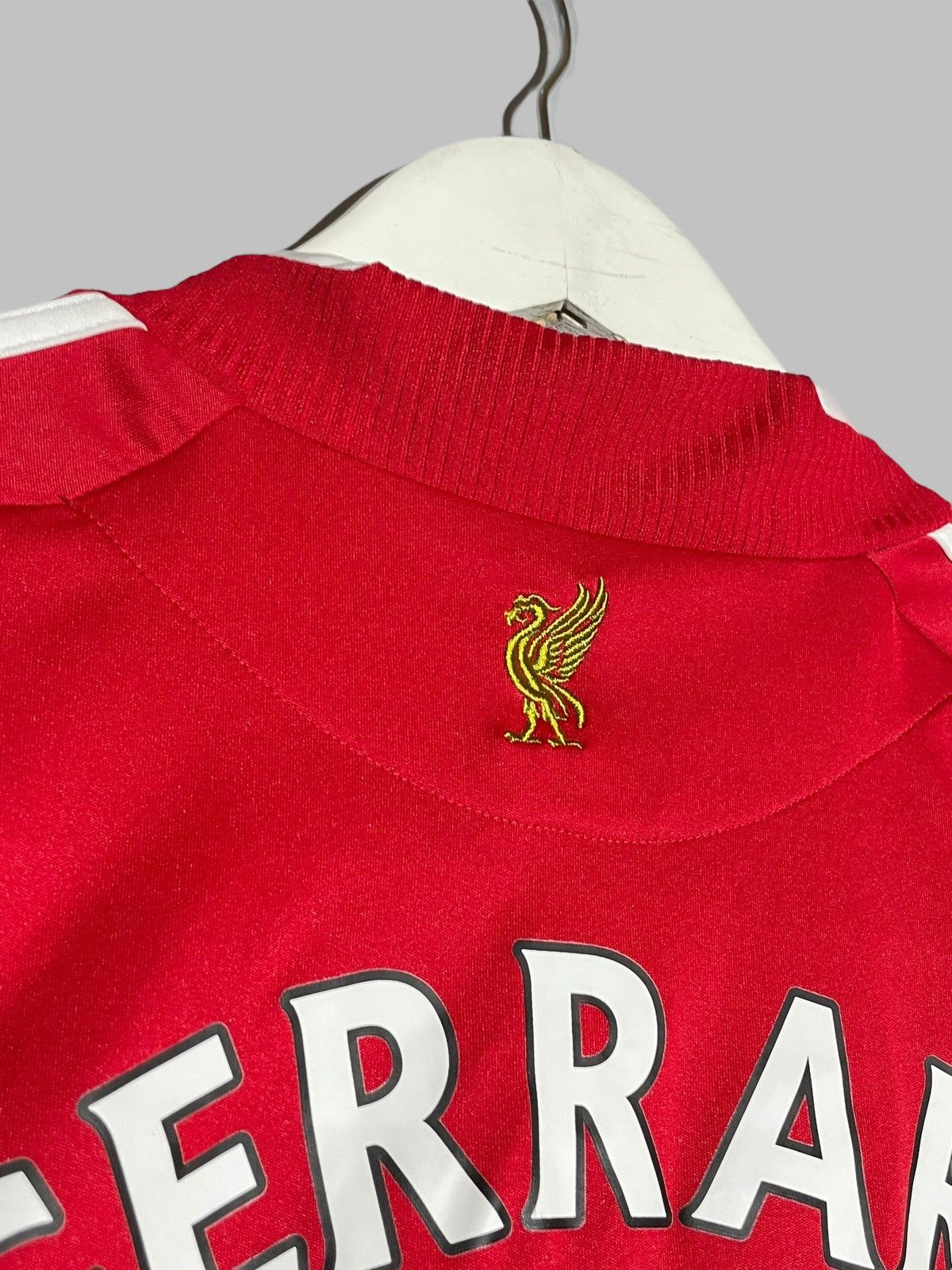 Adidas #8 Steven Gerrard Liverpool Adidas 2008/09 Football Shirt Size US M / EU 48-50 / 2 - 19 Thumbnail