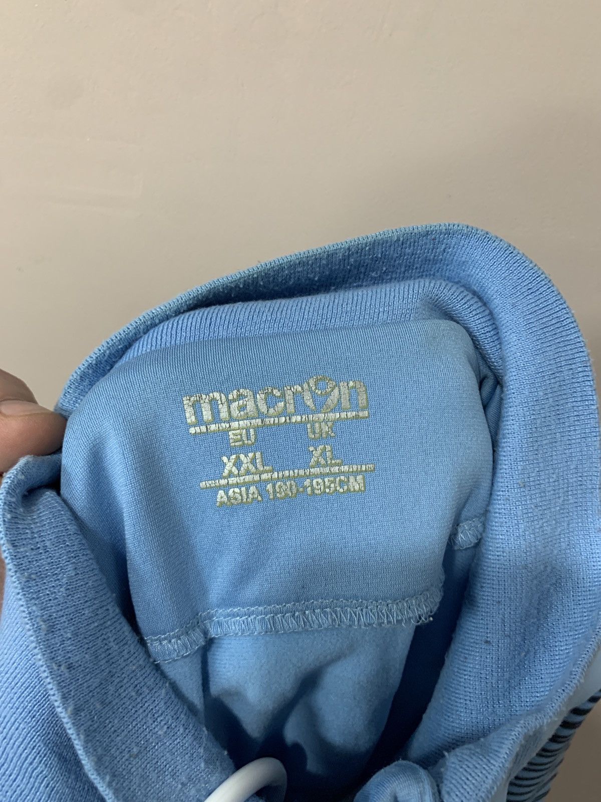 Macron × Vintage Aston Villa Zip Training Football Sweatshirt Macron Soccer Size US XL / EU 56 / 4 - 16 Thumbnail