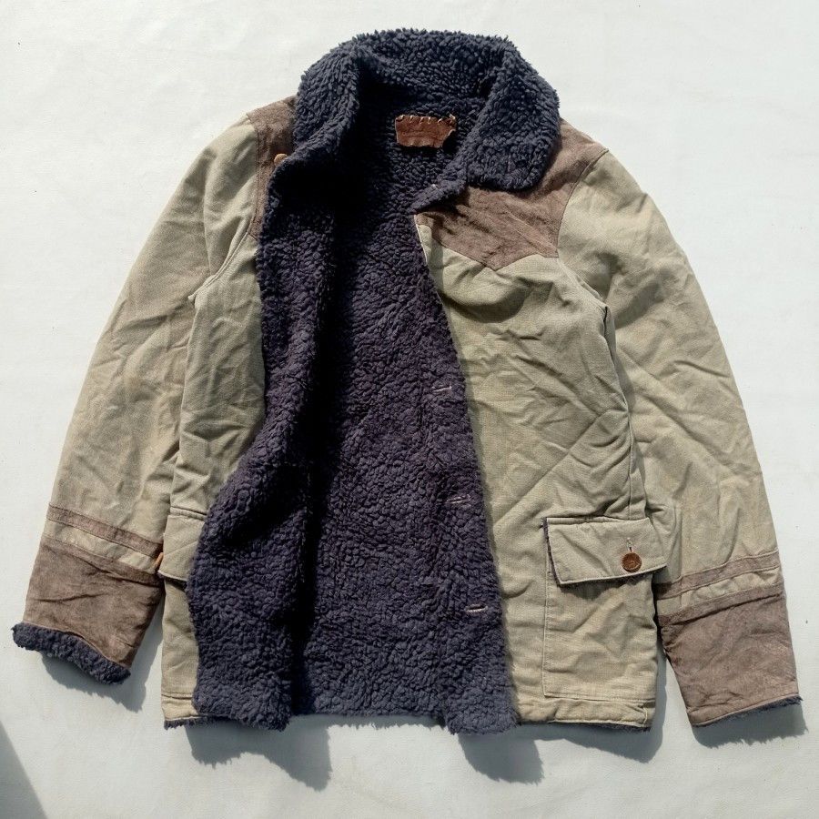 Japanese Brand × Waste(twice) waste twice japan shearling chore deck jacket Size US M / EU 48-50 / 2 - 3 Thumbnail