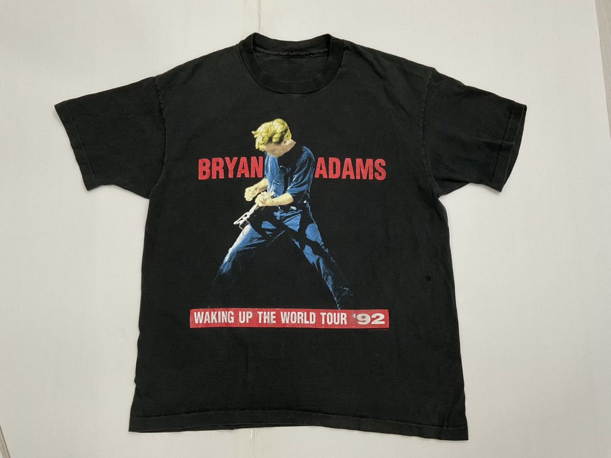Nirvana Bryan Adams Vintage Shirt tour 1992 Size US L / EU 52-54 / 3 - 1 Thumbnail