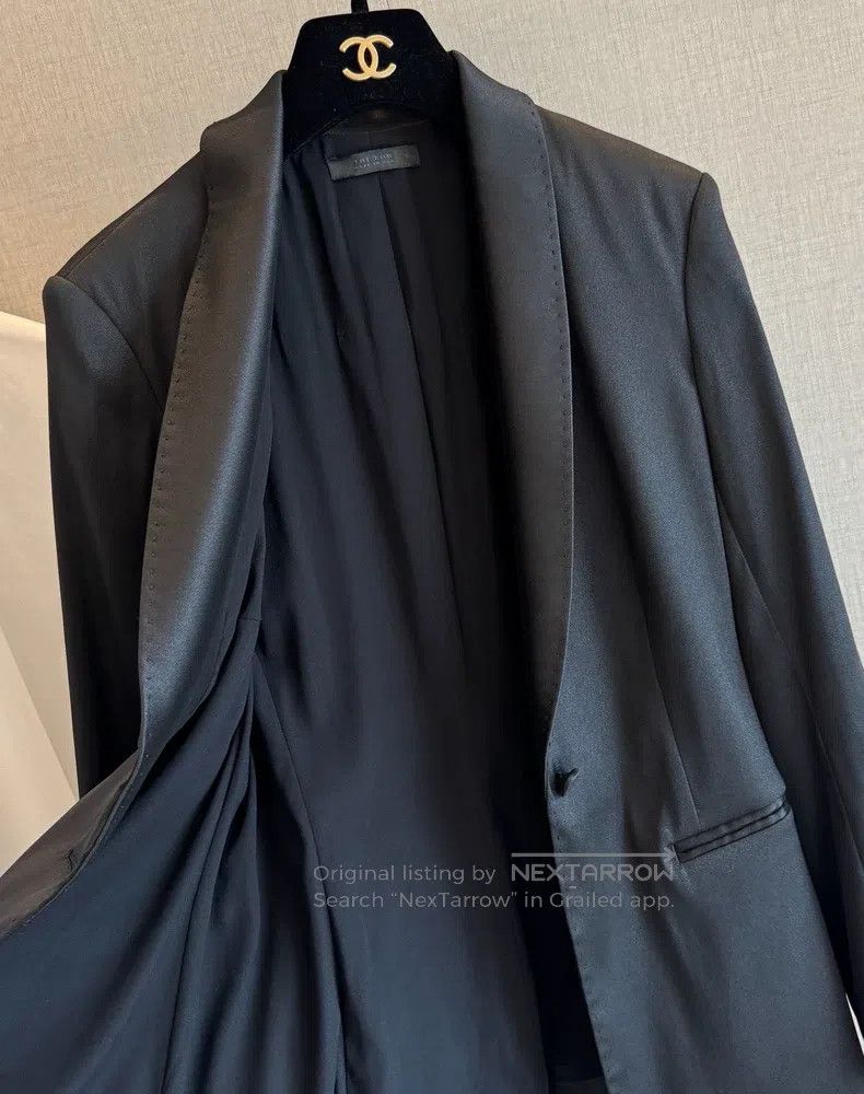 The Row The row Black satin jacket Size S / US 4 / IT 40 - 6 Thumbnail