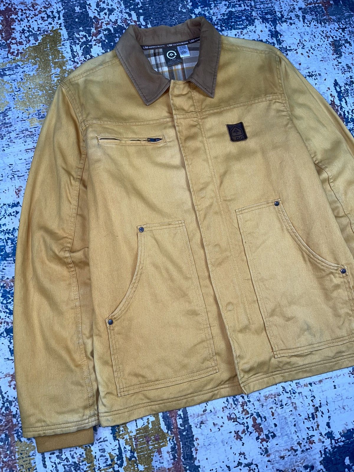LRG LRG Rough Neck Workwear Chore Jacket Size US L / EU 52-54 / 3 - 2 Thumbnail