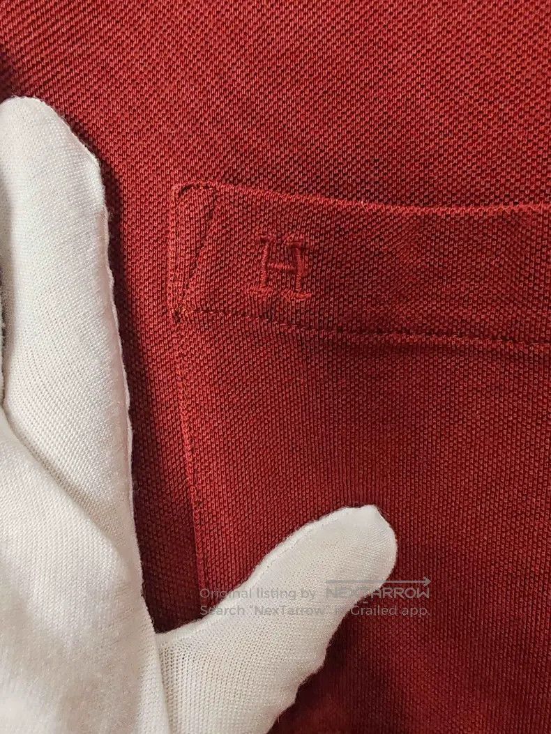 Hermes Hermes Men's H Embroidery Polo Shirt Size US M / EU 48-50 / 2 - 5 Thumbnail